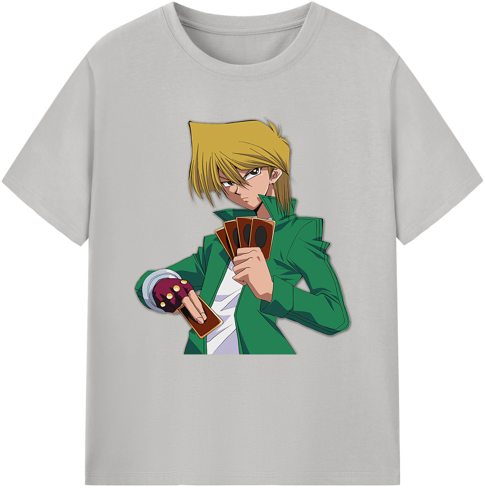 （画像用） 遊☆戯☆王 Yu-Gi-Oh! レディースカジュアルプリントTシャツ（綿100％）