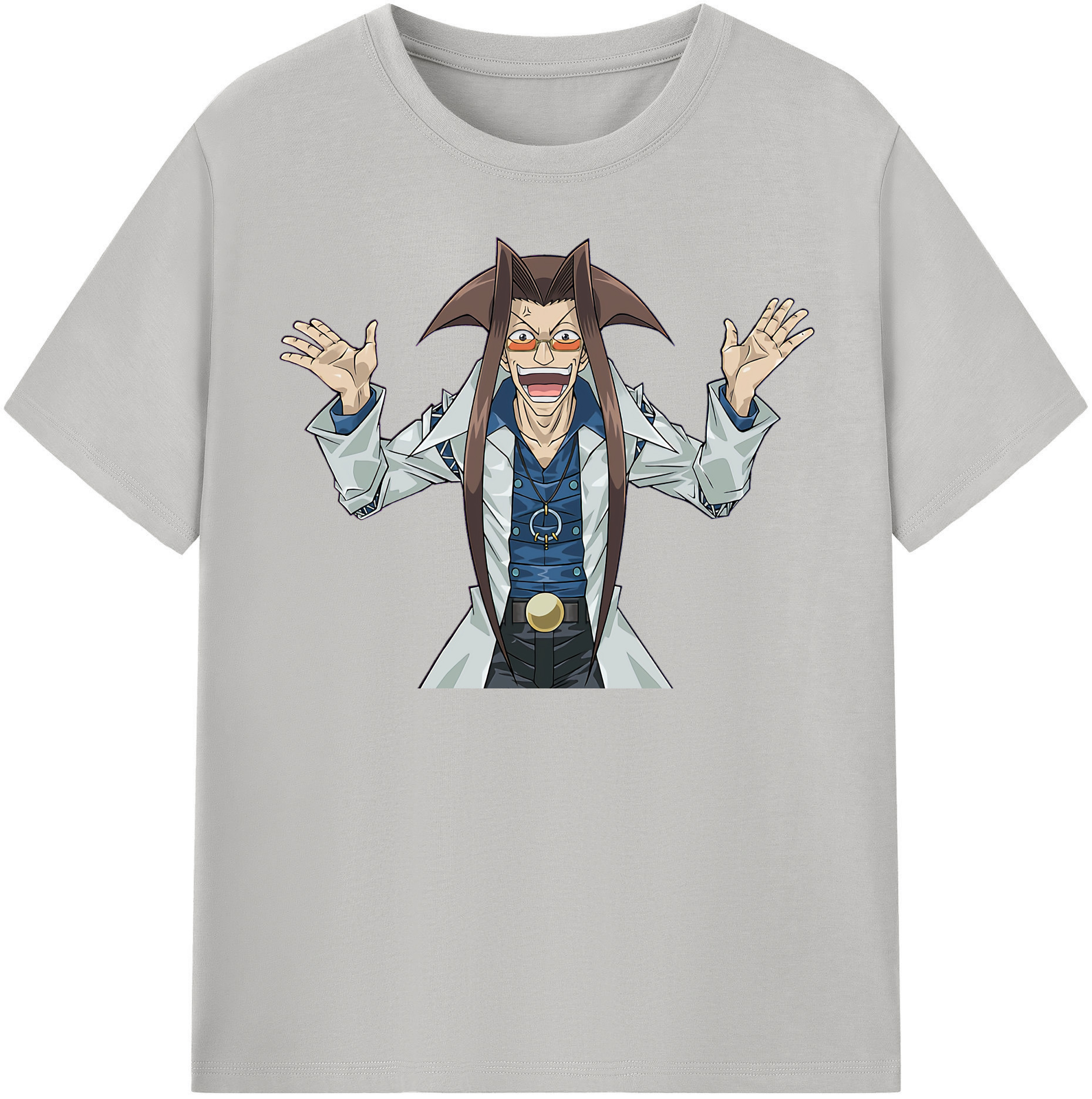 （画像用） 遊☆戯☆王 Yu-Gi-Oh! レディースカジュアルプリントTシャツ（綿100％）