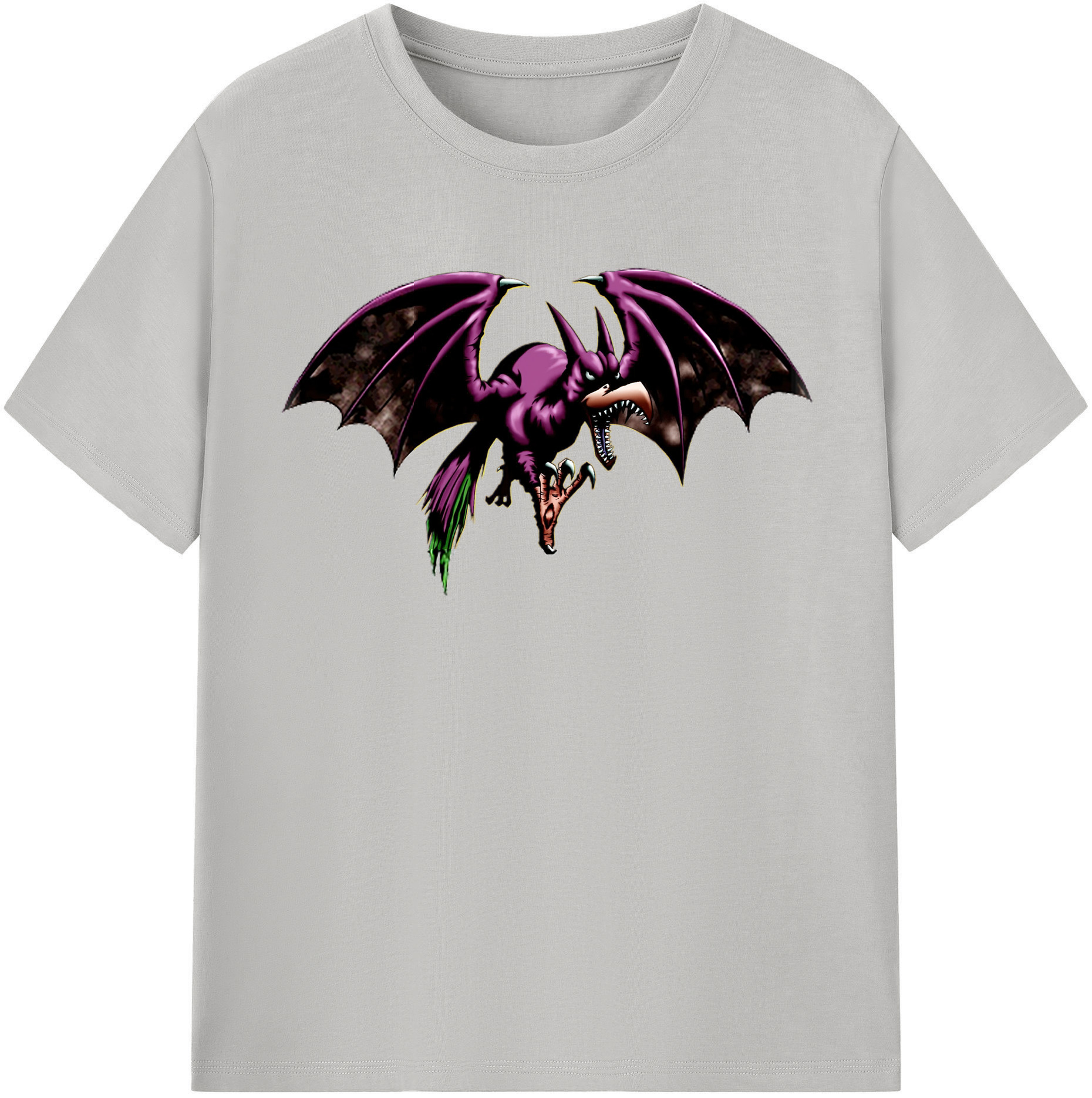 （画像用） 遊☆戯☆王 Yu-Gi-Oh! レディースカジュアルプリントTシャツ（綿100％）