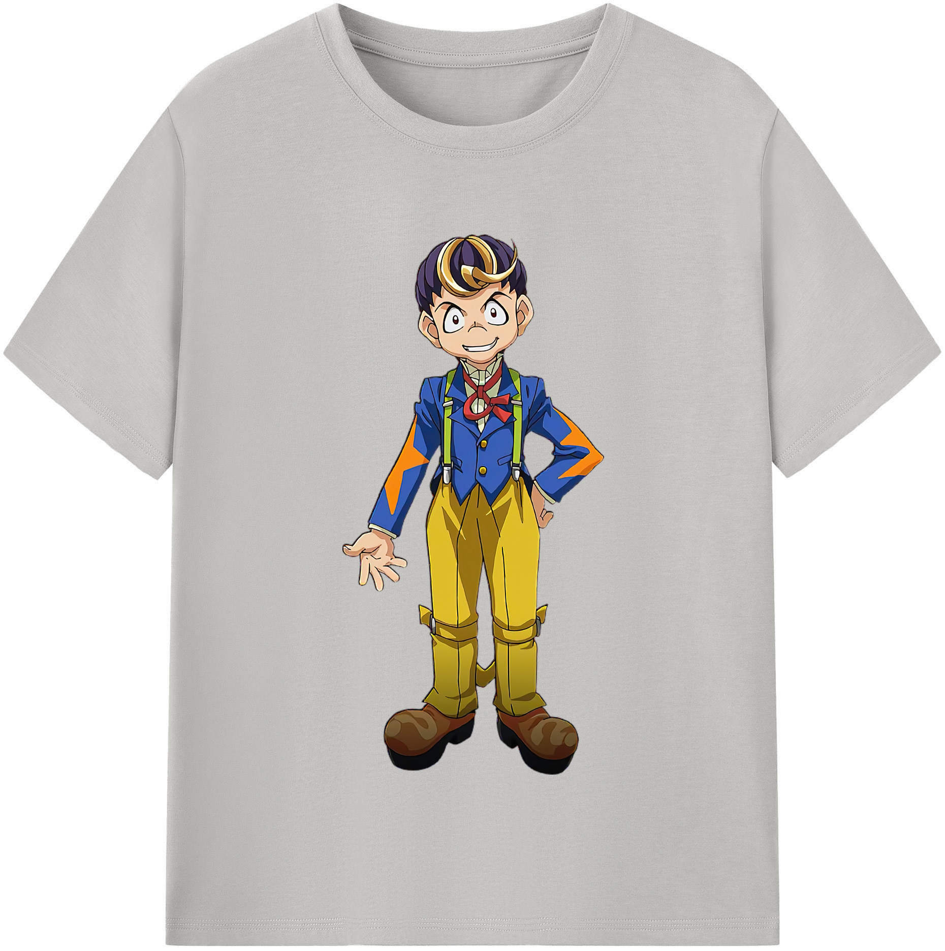 （画像用） 遊☆戯☆王 Yu-Gi-Oh! レディースカジュアルプリントTシャツ（綿100％）