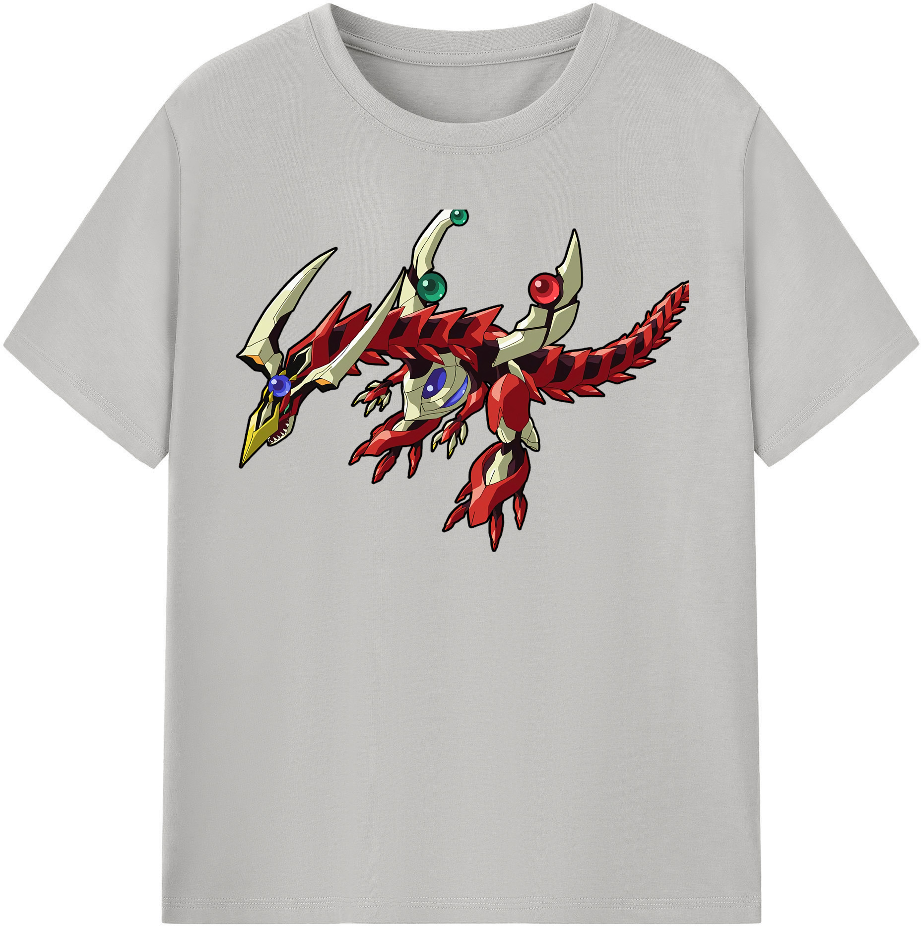 （画像用） 遊☆戯☆王 Yu-Gi-Oh! レディースカジュアルプリントTシャツ（綿100％）
