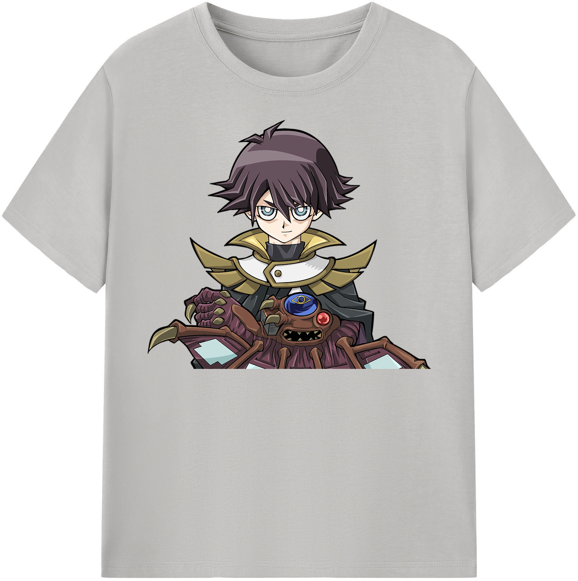 （画像用） 遊☆戯☆王 Yu-Gi-Oh! レディースカジュアルプリントTシャツ（綿100％）