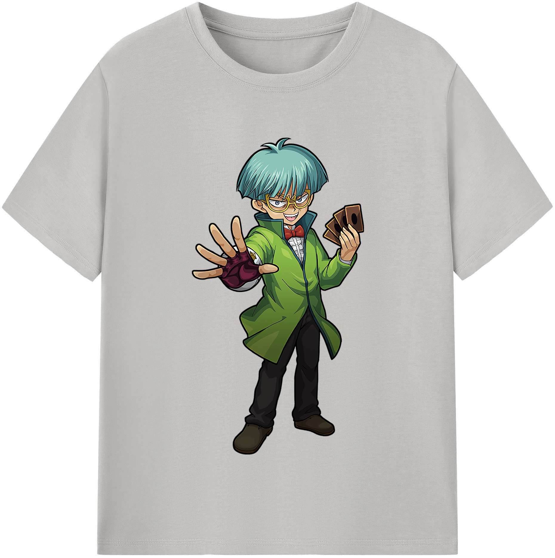 （画像用） 遊☆戯☆王 Yu-Gi-Oh! レディースカジュアルプリントTシャツ（綿100％）