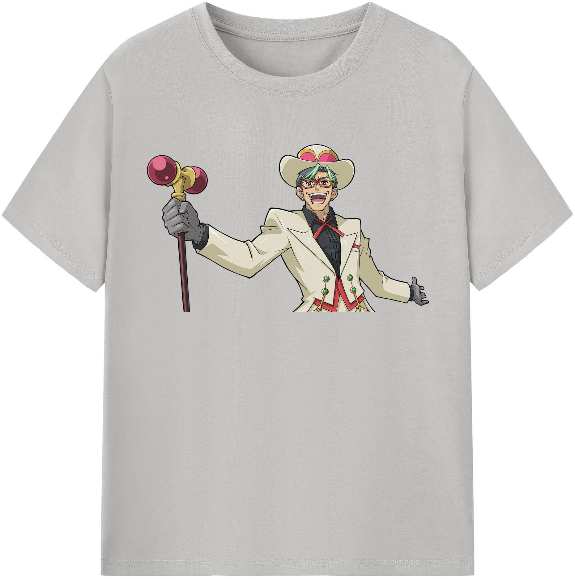 （画像用） 遊☆戯☆王 Yu-Gi-Oh! レディースカジュアルプリントTシャツ（綿100％）