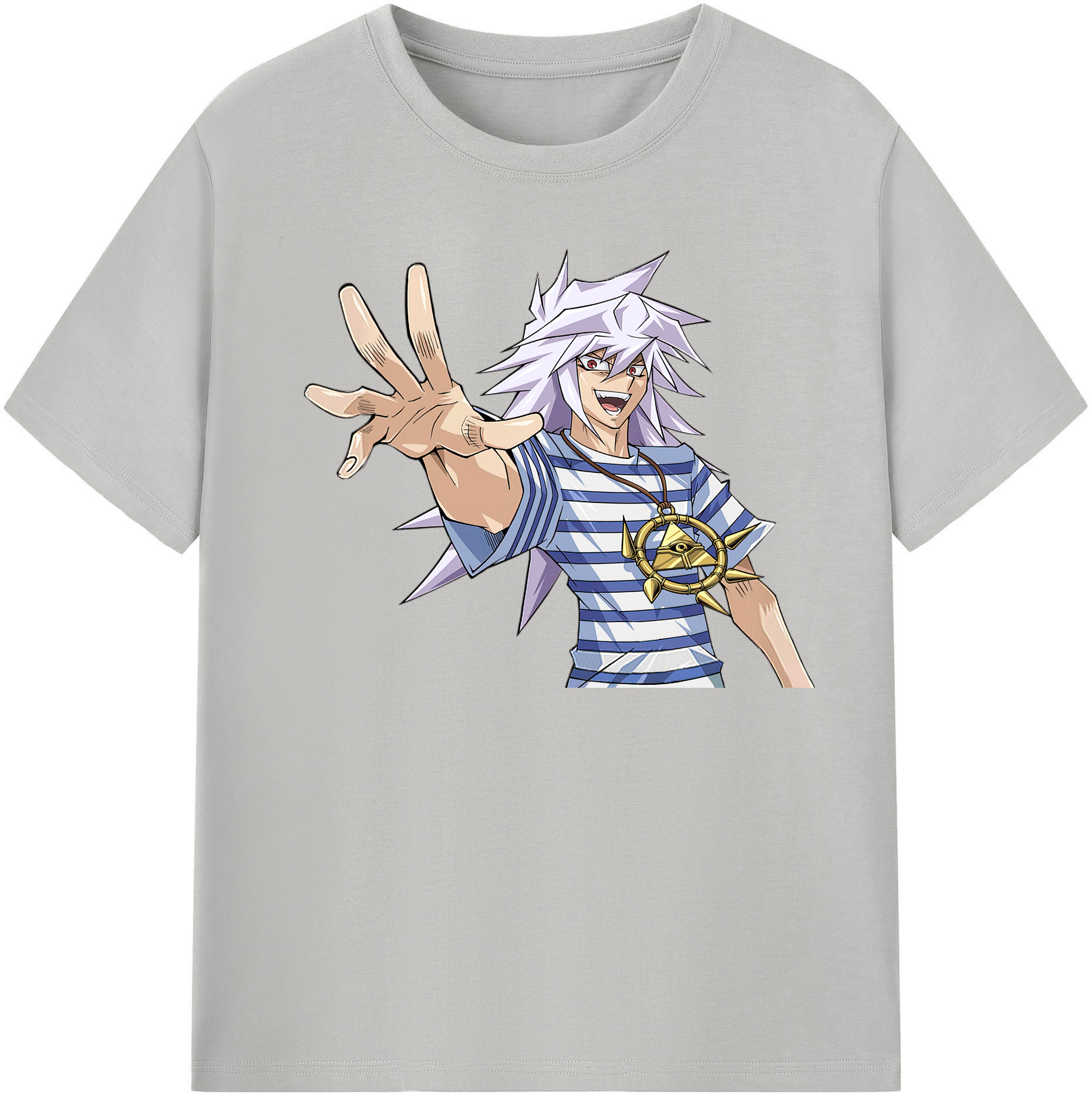 （画像用） 遊☆戯☆王 Yu-Gi-Oh! レディースカジュアルプリントTシャツ（綿100％）