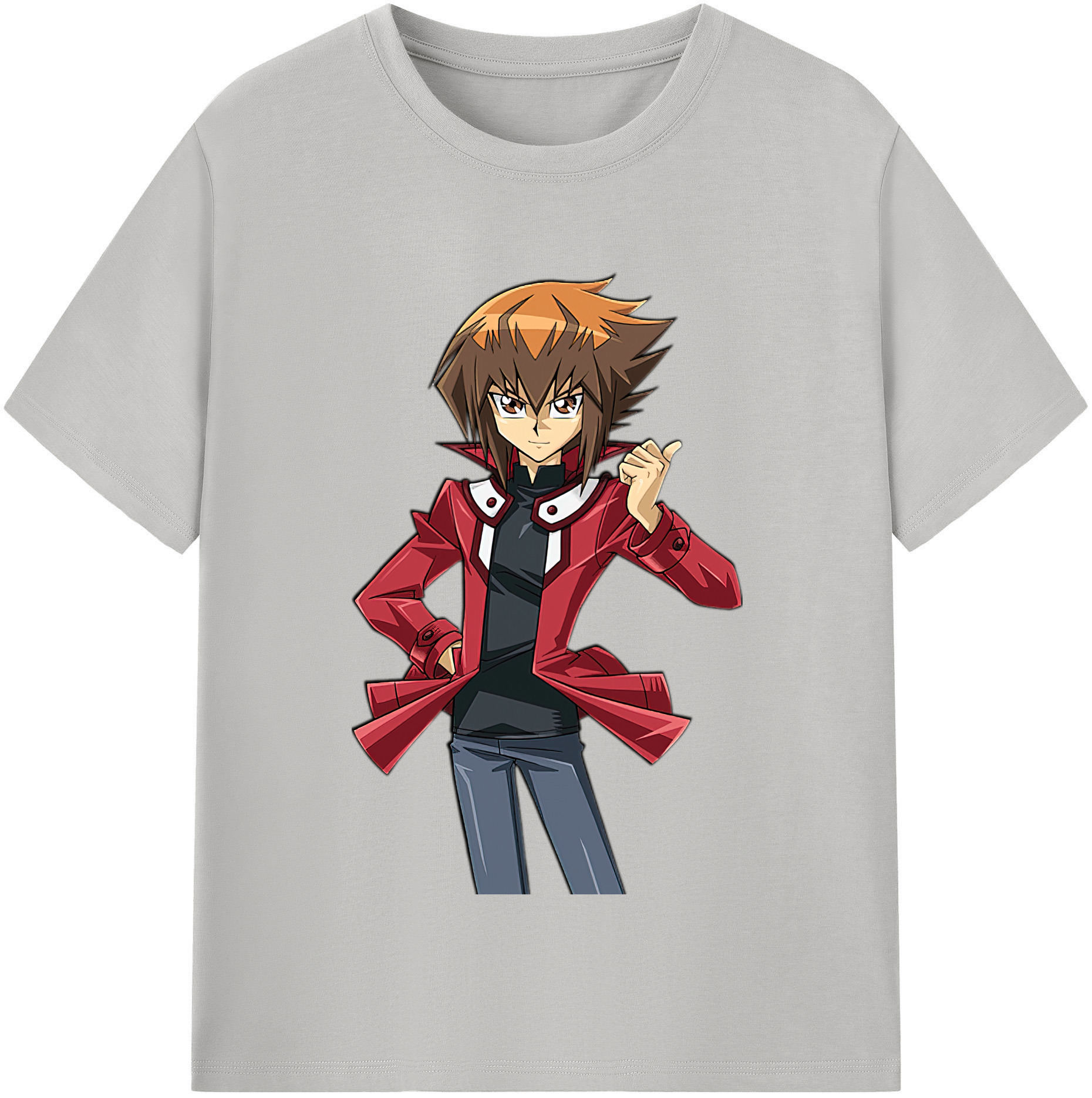 （画像用） 遊☆戯☆王 Yu-Gi-Oh! レディースカジュアルプリントTシャツ（綿100％）