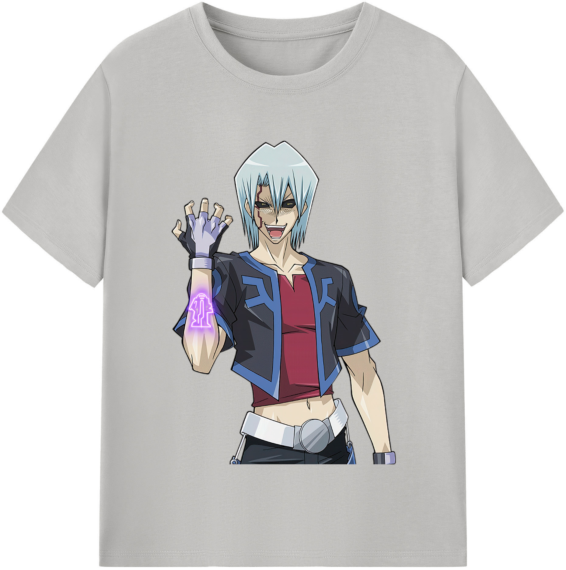 （画像用） 遊☆戯☆王 Yu-Gi-Oh! レディースカジュアルプリントTシャツ（綿100％）