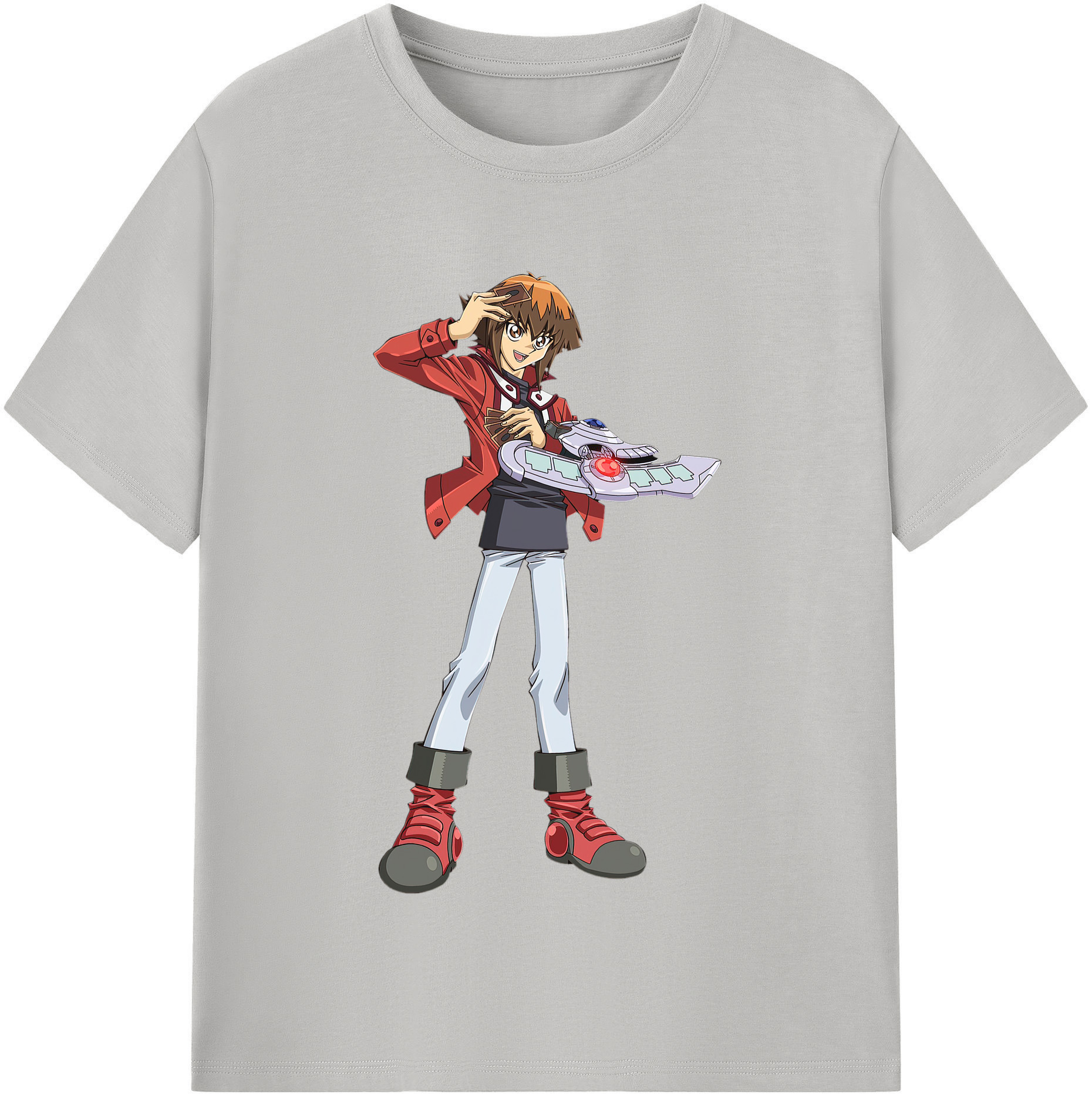 （画像用） 遊☆戯☆王 Yu-Gi-Oh! レディースカジュアルプリントTシャツ（綿100％）