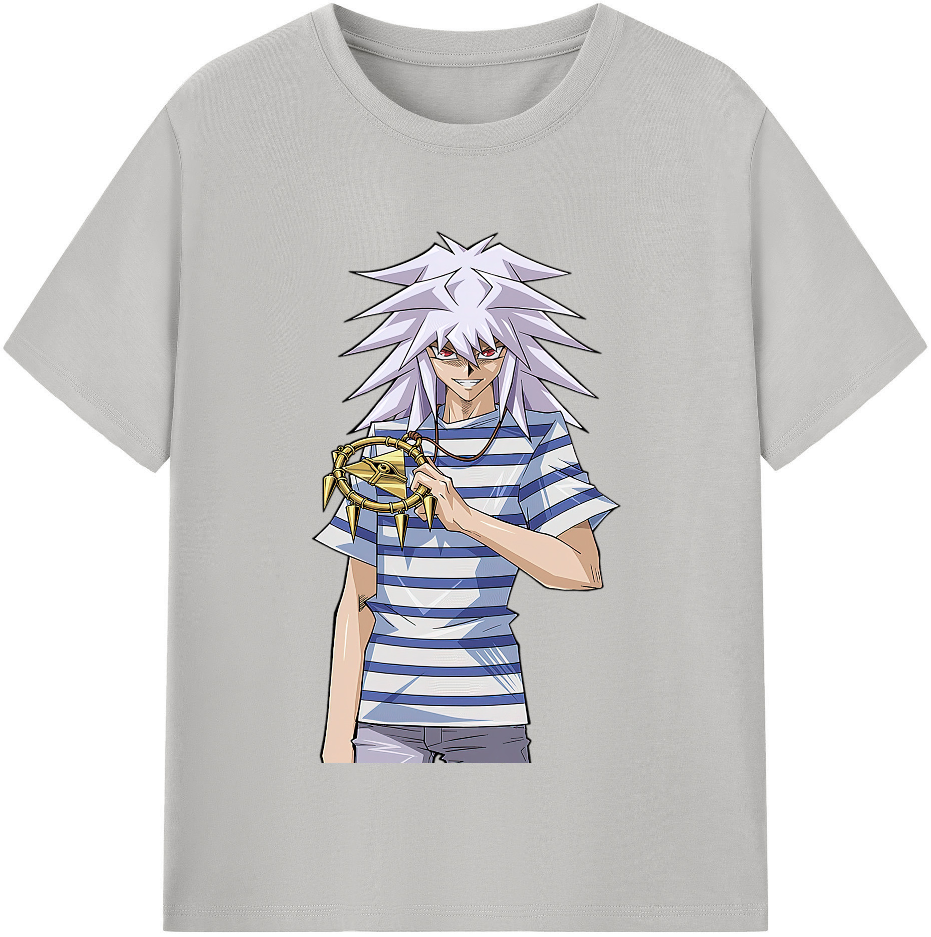 （画像用） 遊☆戯☆王 Yu-Gi-Oh! レディースカジュアルプリントTシャツ（綿100％）