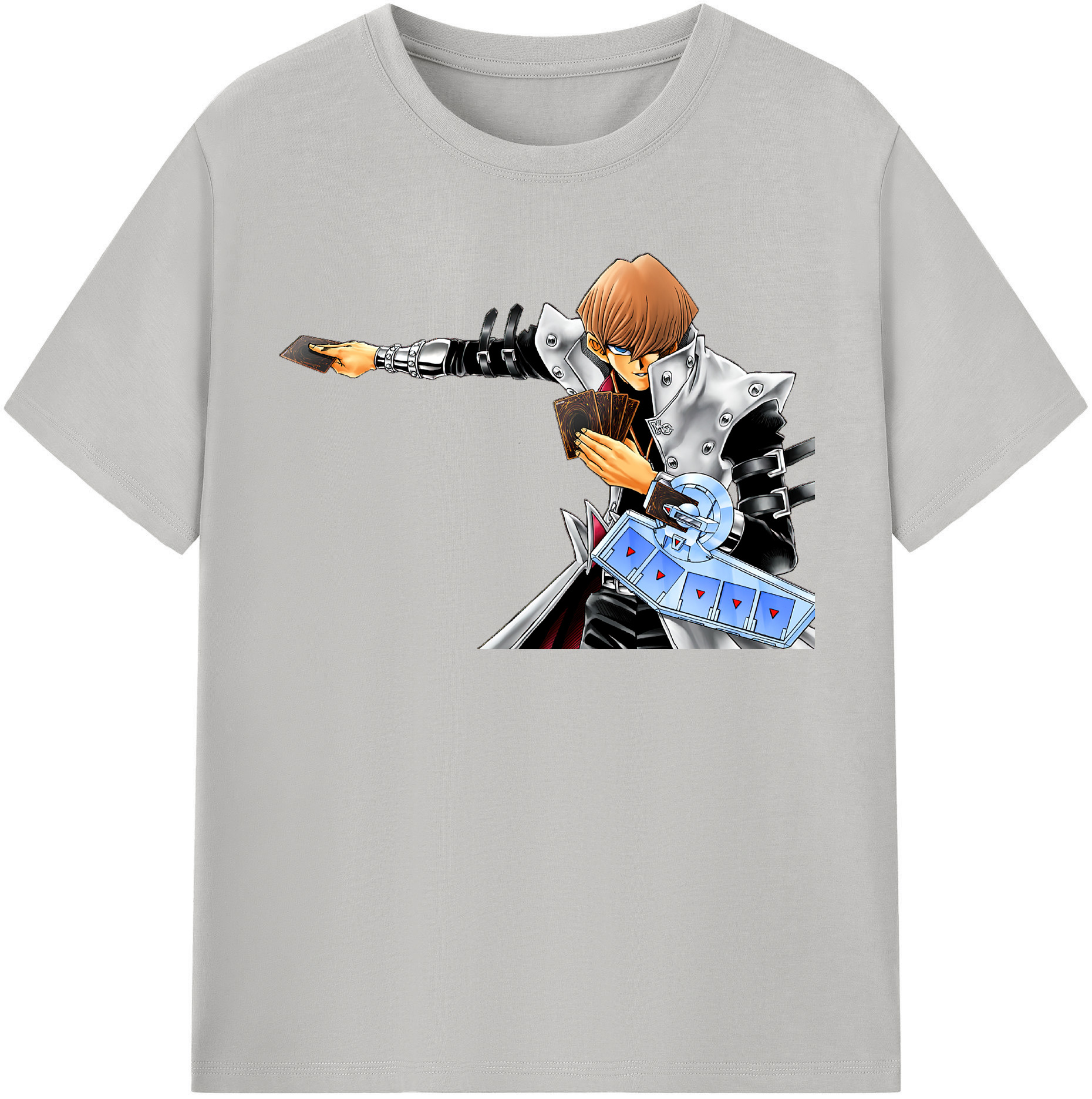 （画像用） 遊☆戯☆王 Yu-Gi-Oh! レディースカジュアルプリントTシャツ（綿100％）