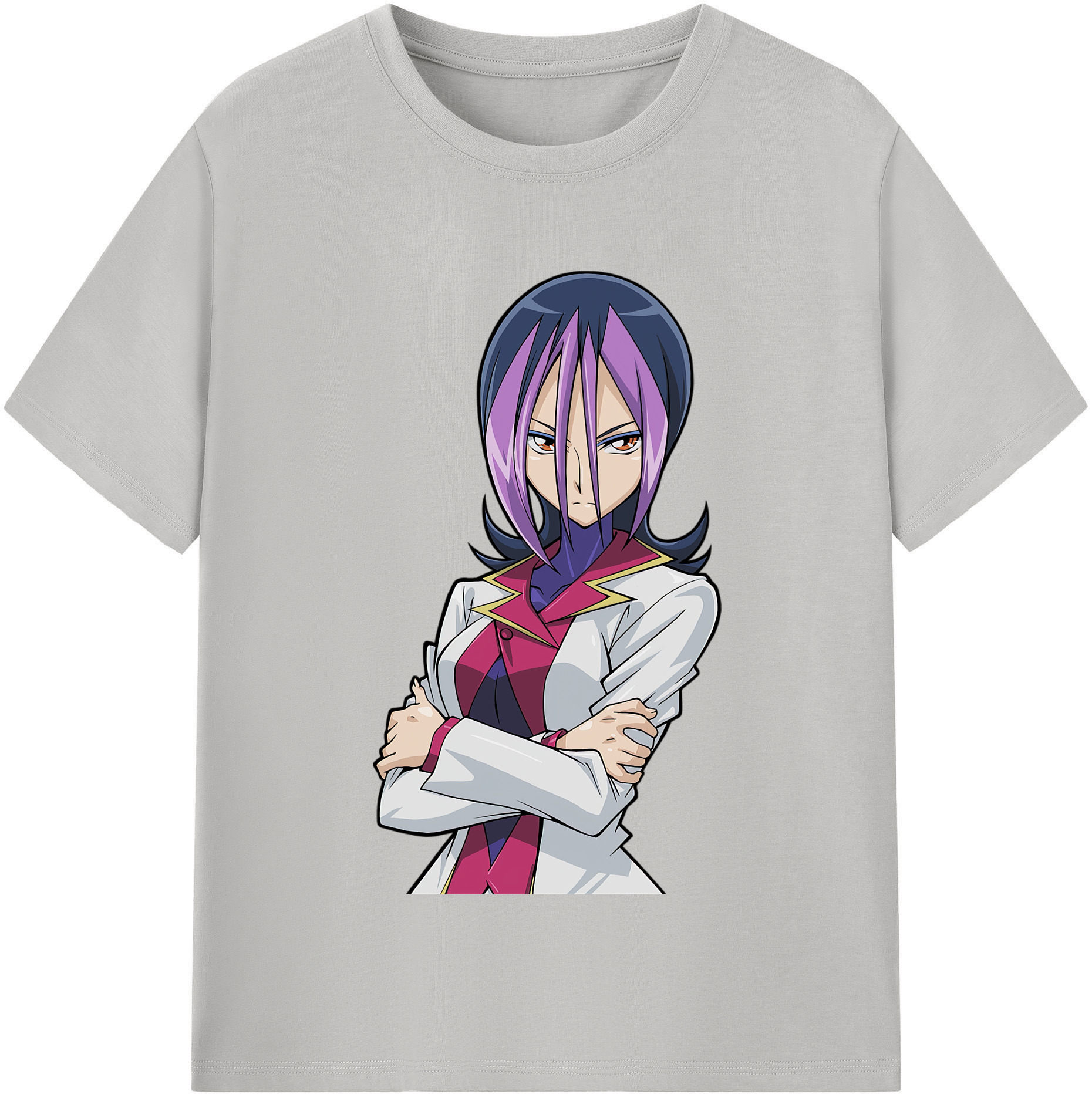 （画像用） 遊☆戯☆王 Yu-Gi-Oh! レディースカジュアルプリントTシャツ（綿100％）