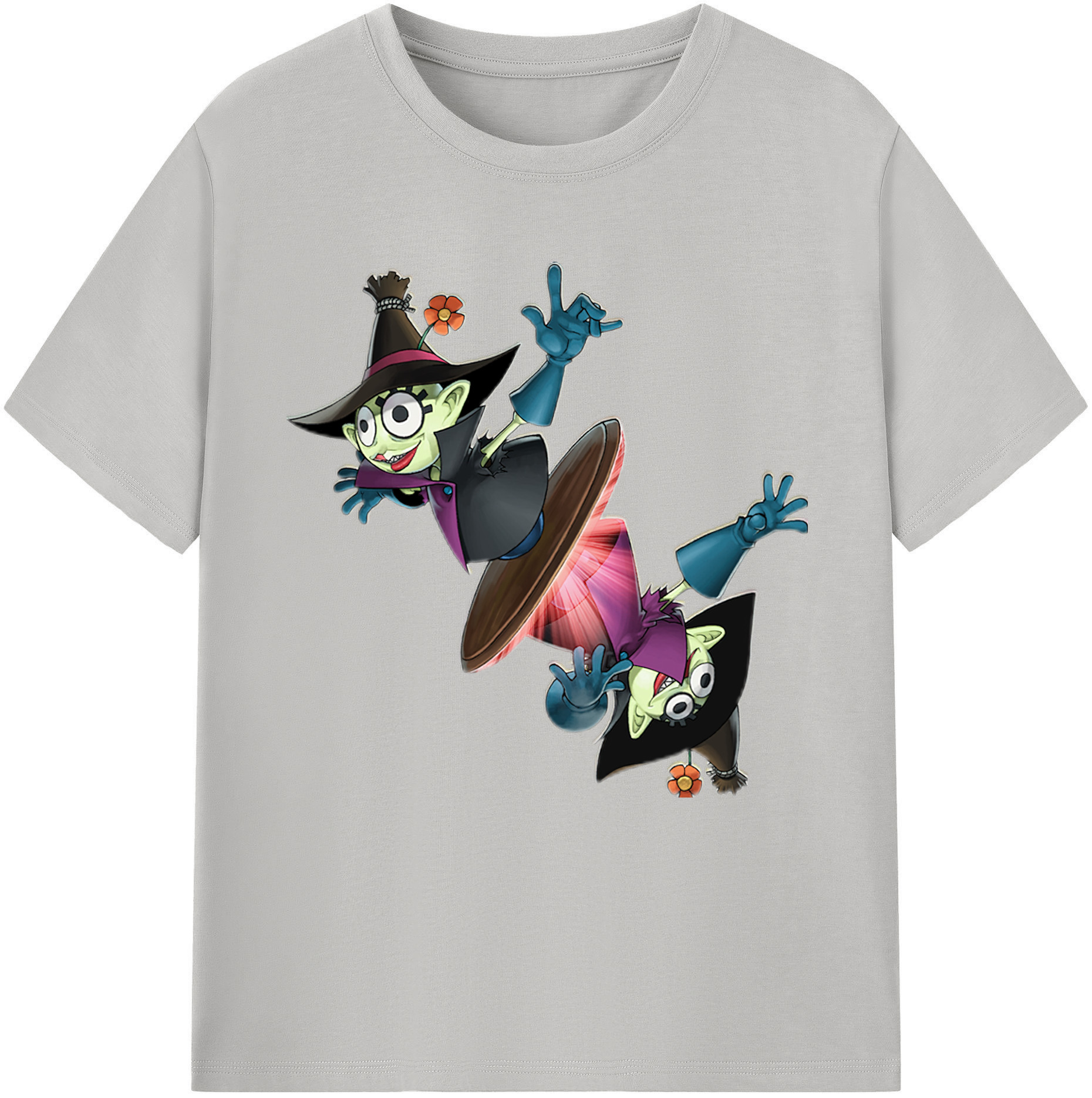 （画像用） 遊☆戯☆王 Yu-Gi-Oh! レディースカジュアルプリントTシャツ（綿100％）