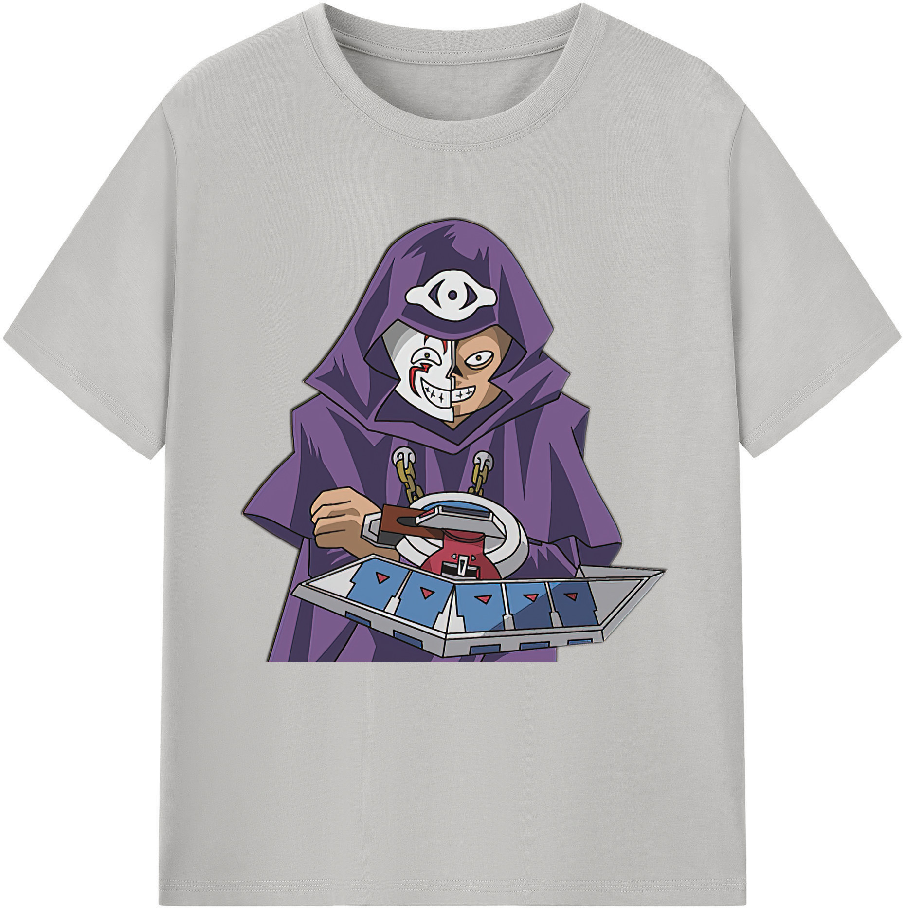 （画像用） 遊☆戯☆王 Yu-Gi-Oh! レディースカジュアルプリントTシャツ（綿100％）