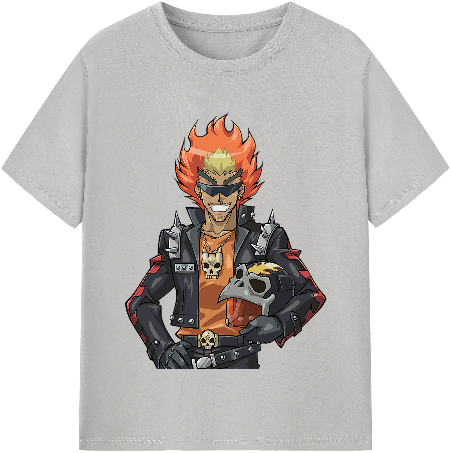 （画像用） 遊☆戯☆王 Yu-Gi-Oh! レディースカジュアルプリントTシャツ（綿100％）