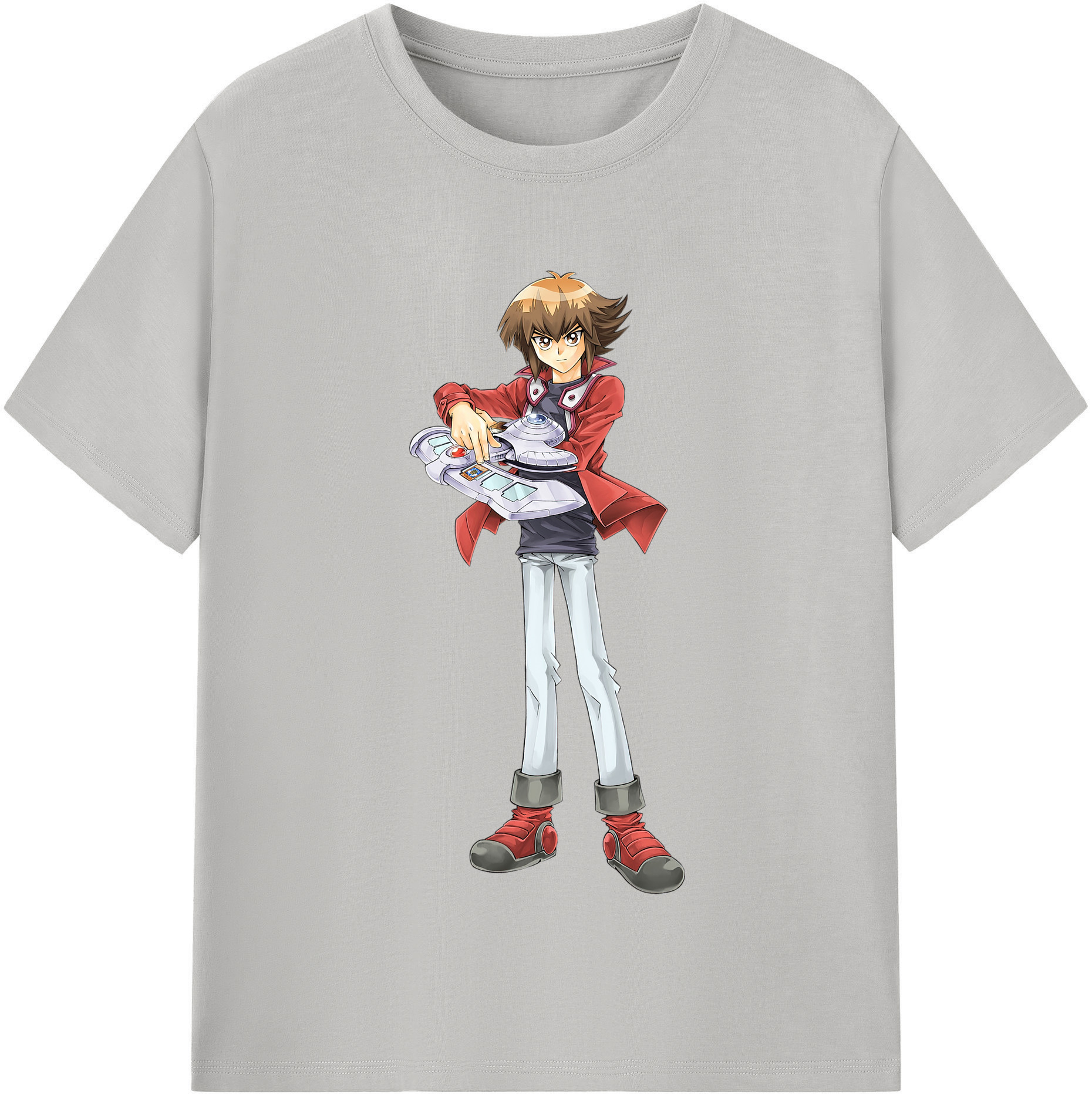 （画像用） 遊☆戯☆王 Yu-Gi-Oh! レディースカジュアルプリントTシャツ（綿100％）