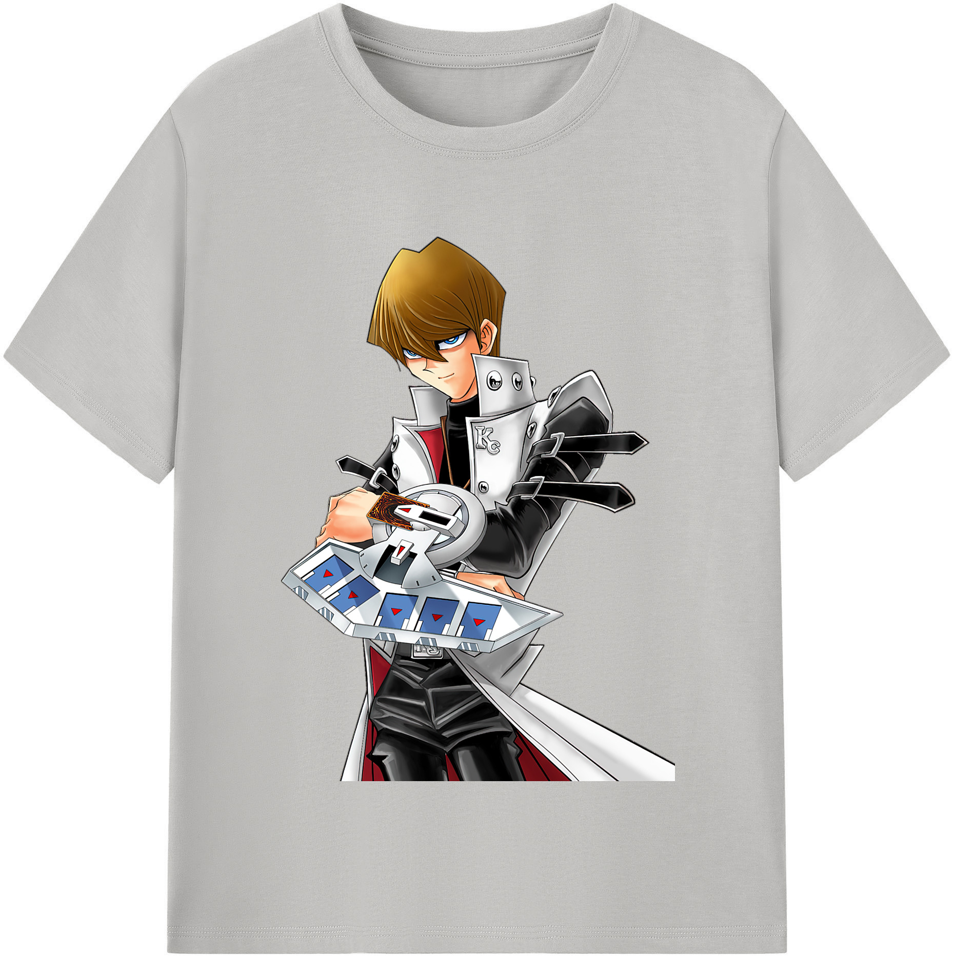 （画像用） 遊☆戯☆王 Yu-Gi-Oh! レディースカジュアルプリントTシャツ（綿100％）