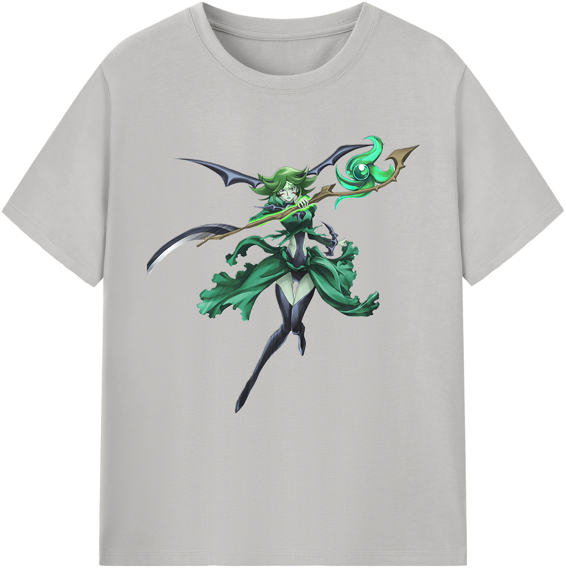 （画像用） 遊☆戯☆王 Yu-Gi-Oh! レディースカジュアルプリントTシャツ（綿100％）