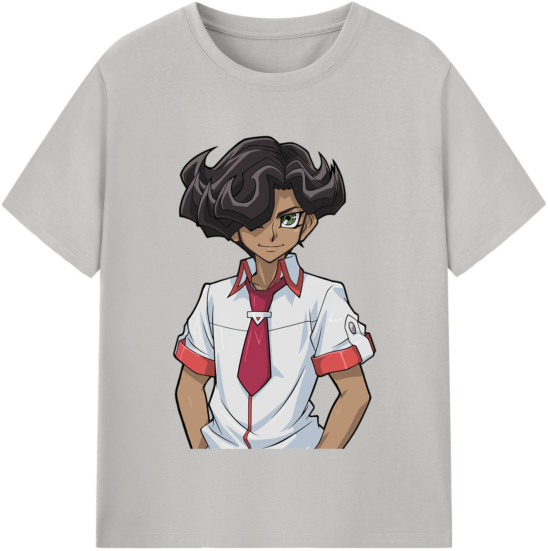 （画像用） 遊☆戯☆王 Yu-Gi-Oh! レディースカジュアルプリントTシャツ（綿100％）