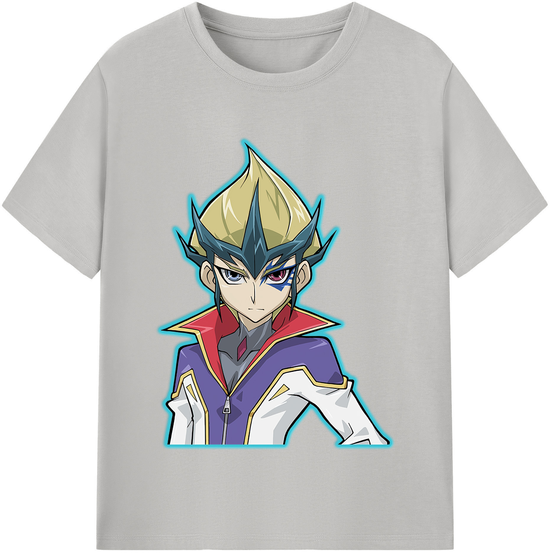 （画像用） 遊☆戯☆王 Yu-Gi-Oh! レディースカジュアルプリントTシャツ（綿100％）