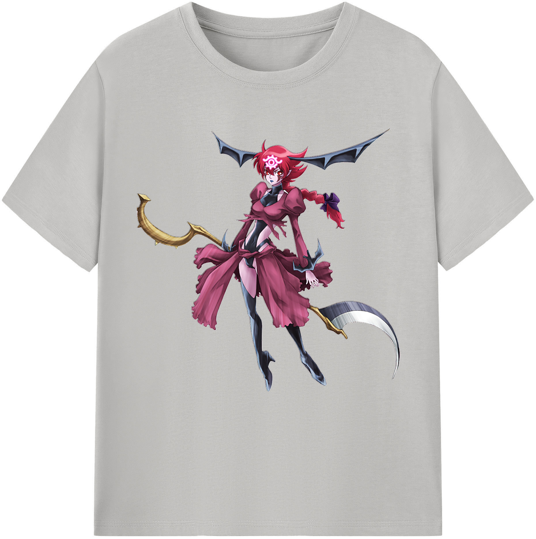 （画像用） 遊☆戯☆王 Yu-Gi-Oh! レディースカジュアルプリントTシャツ（綿100％）