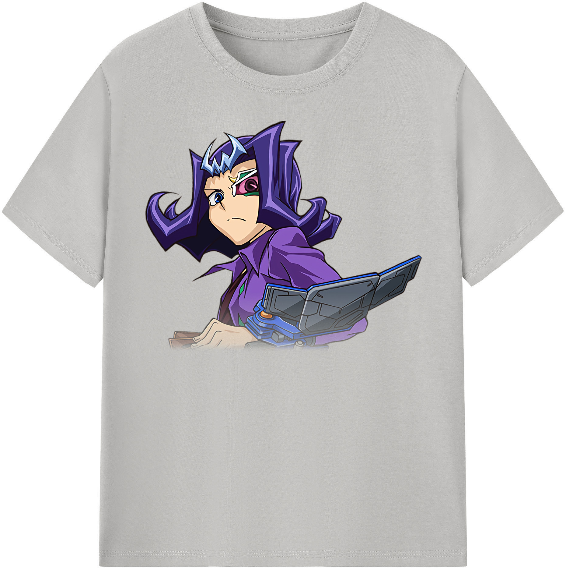 （画像用） 遊☆戯☆王 Yu-Gi-Oh! レディースカジュアルプリントTシャツ（綿100％）