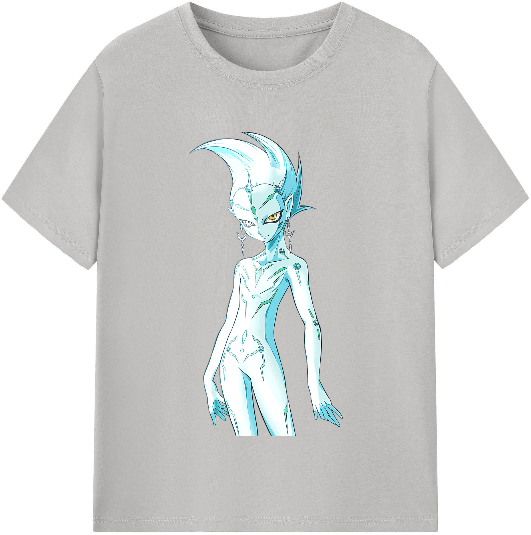 （画像用） 遊☆戯☆王 Yu-Gi-Oh! レディースカジュアルプリントTシャツ（綿100％）