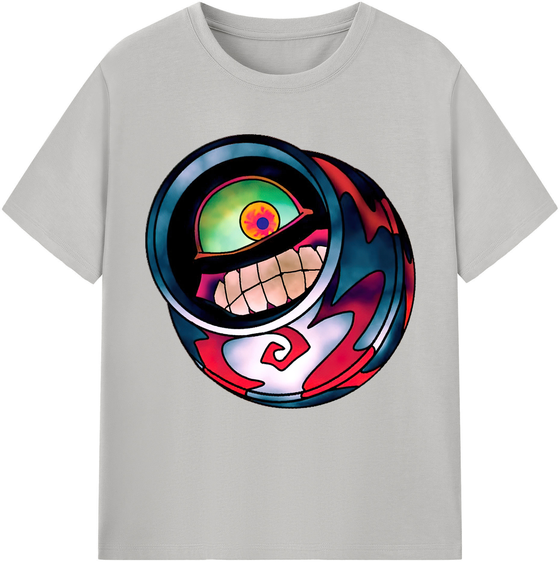 （画像用） 遊☆戯☆王 Yu-Gi-Oh! レディースカジュアルプリントTシャツ（綿100％）