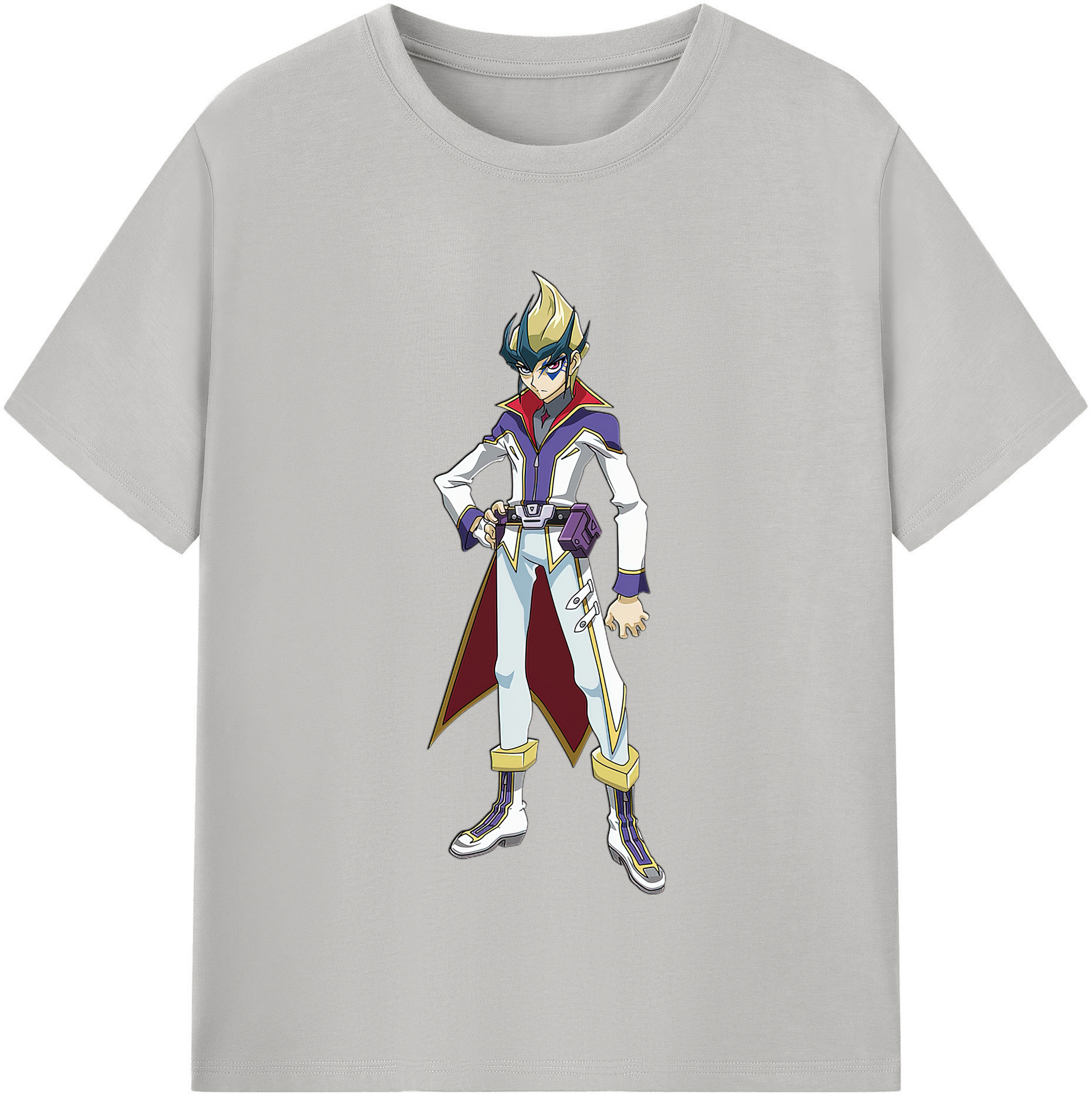 （画像用） 遊☆戯☆王 Yu-Gi-Oh! レディースカジュアルプリントTシャツ（綿100％）