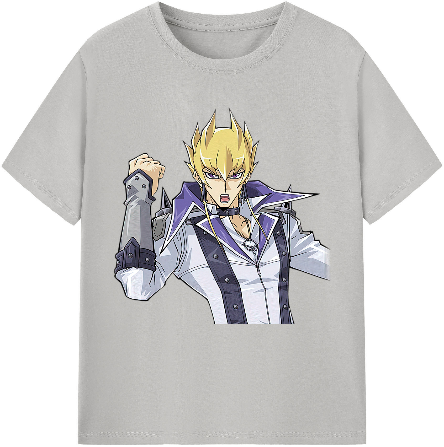 （画像用） 遊☆戯☆王 Yu-Gi-Oh! レディースカジュアルプリントTシャツ（綿100％）