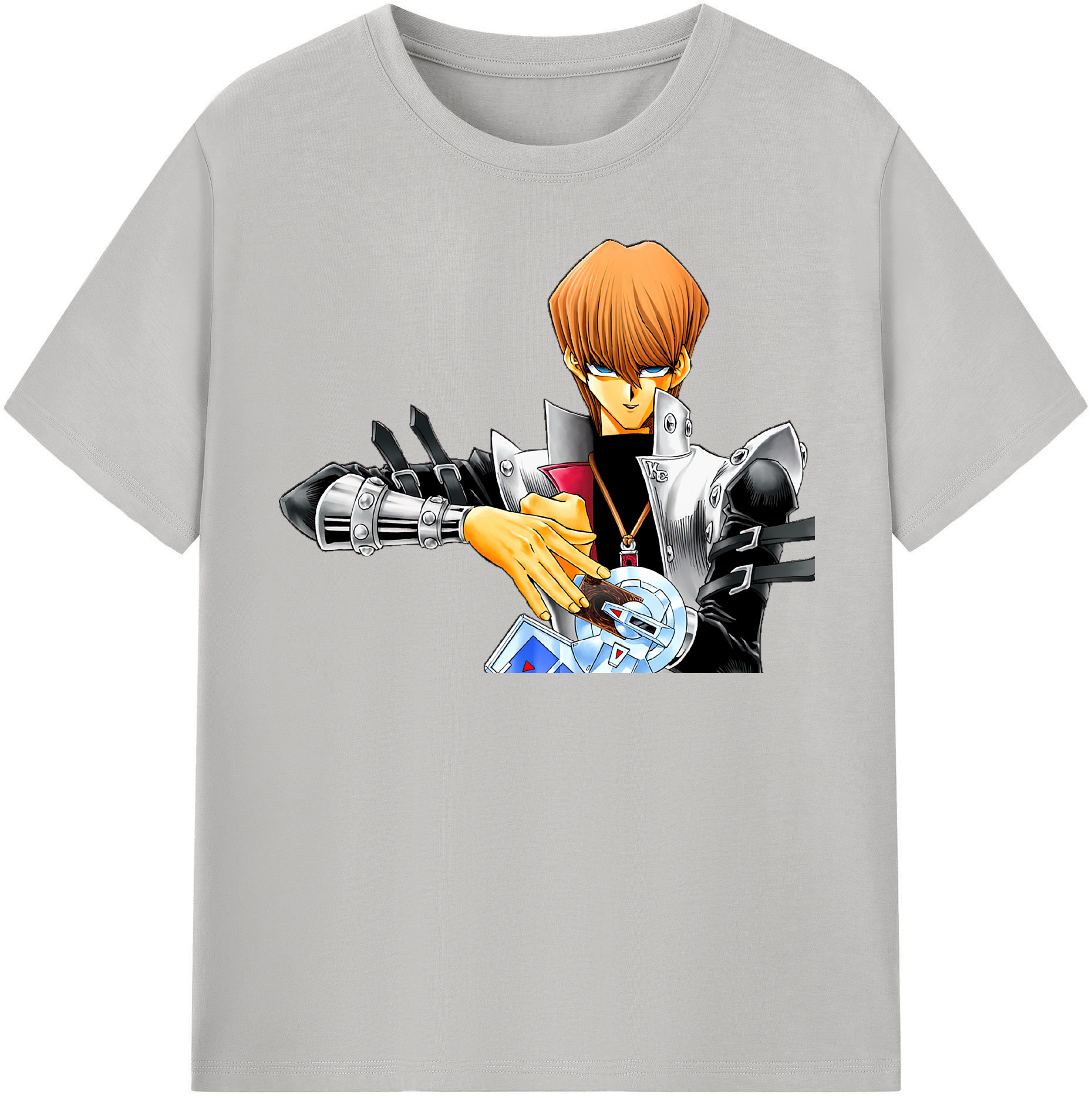 （画像用） 遊☆戯☆王 Yu-Gi-Oh! レディースカジュアルプリントTシャツ（綿100％）