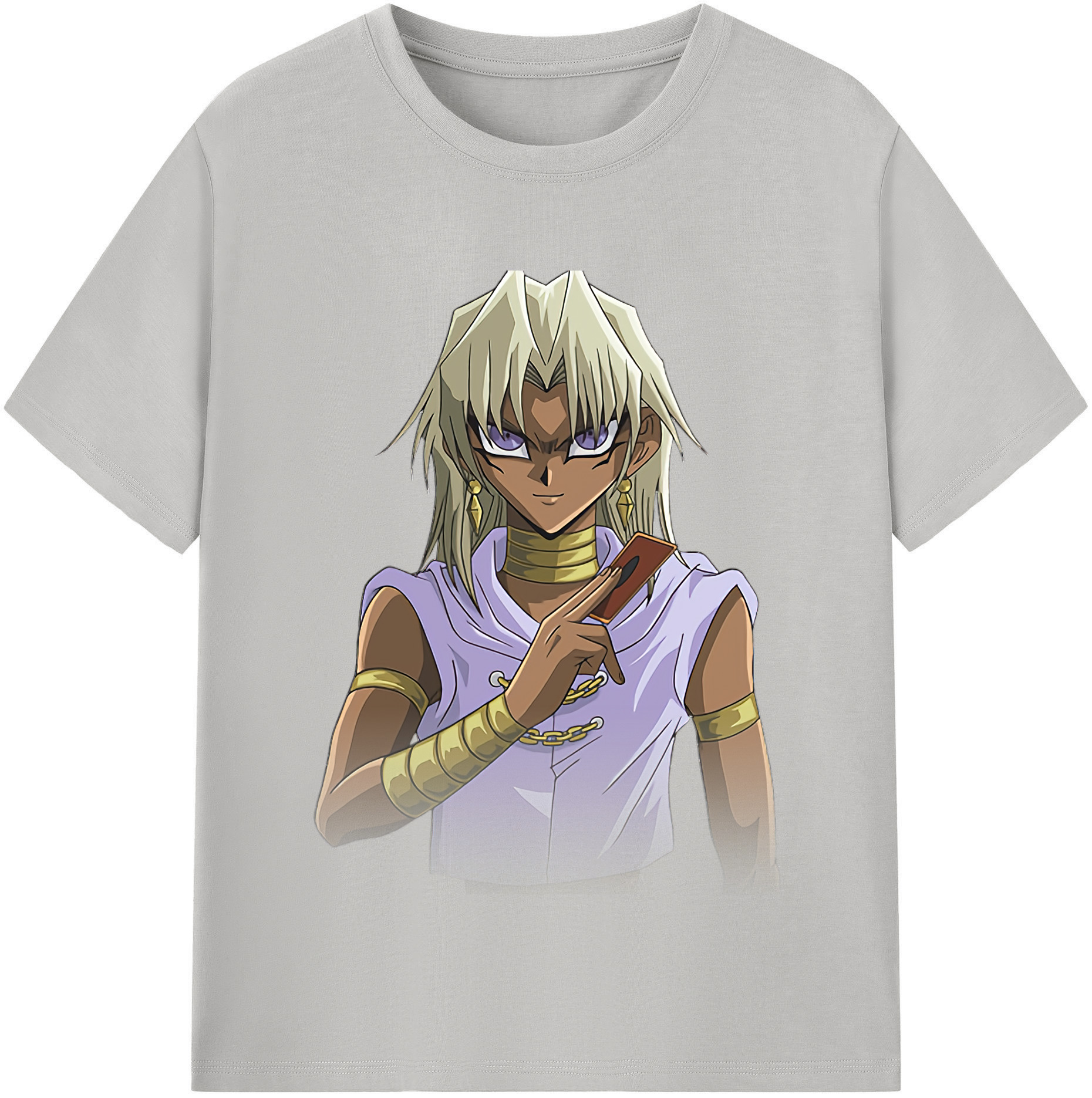 （画像用） 遊☆戯☆王 Yu-Gi-Oh! レディースカジュアルプリントTシャツ（綿100％）