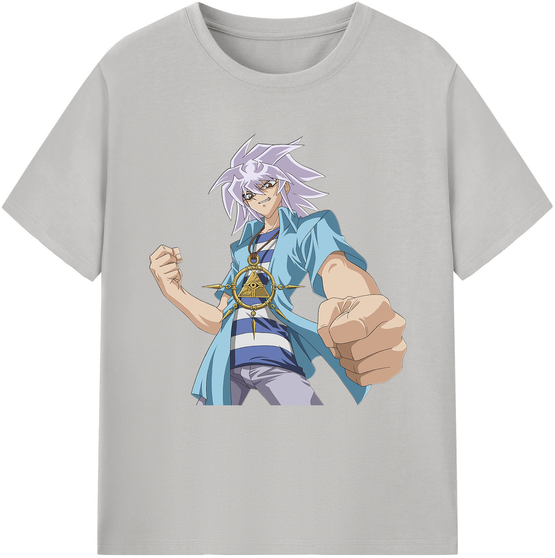 （画像用） 遊☆戯☆王 Yu-Gi-Oh! レディースカジュアルプリントTシャツ（綿100％）