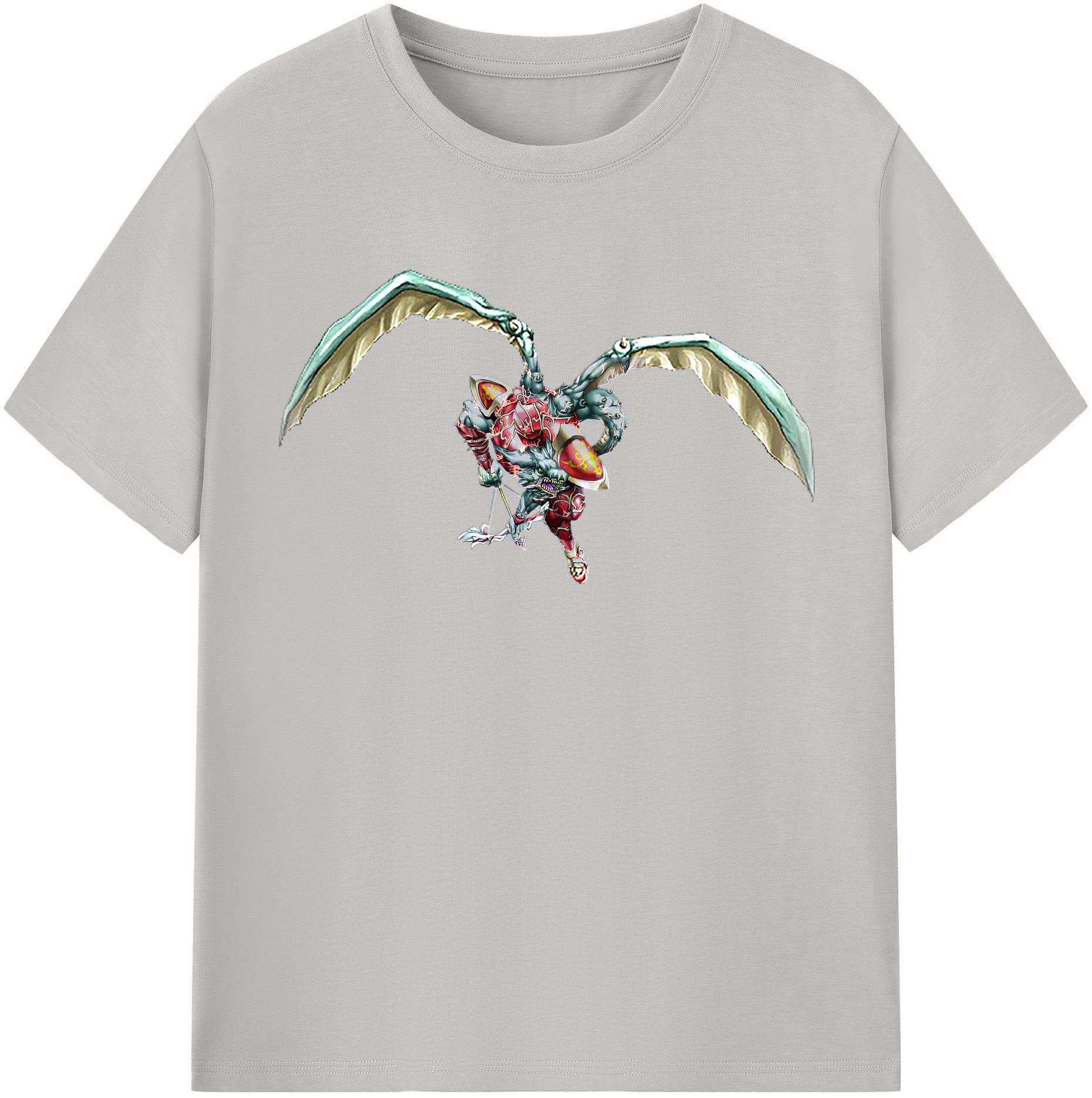 （画像用） 遊☆戯☆王 Yu-Gi-Oh! レディースカジュアルプリントTシャツ（綿100％）