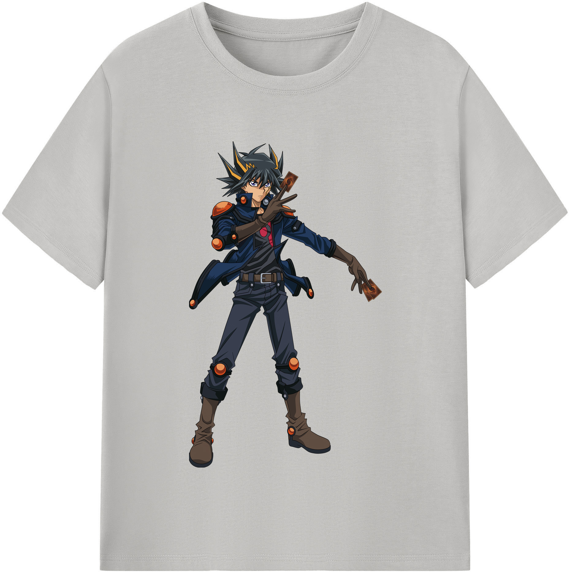 （画像用） 遊☆戯☆王 Yu-Gi-Oh! レディースカジュアルプリントTシャツ（綿100％）