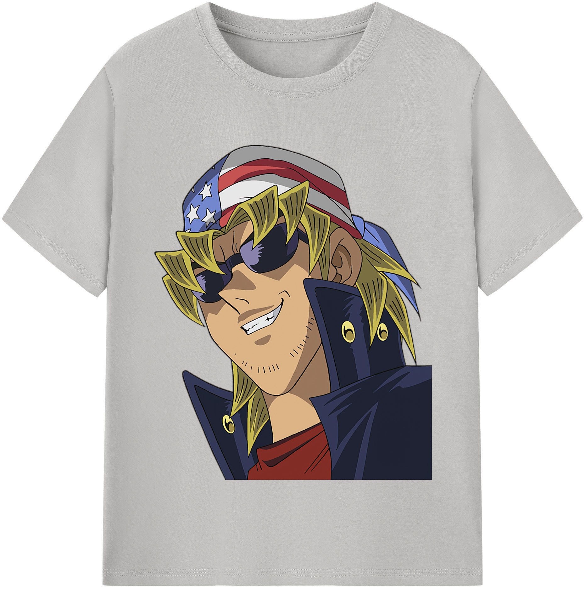 （画像用） 遊☆戯☆王 Yu-Gi-Oh! レディースカジュアルプリントTシャツ（綿100％）