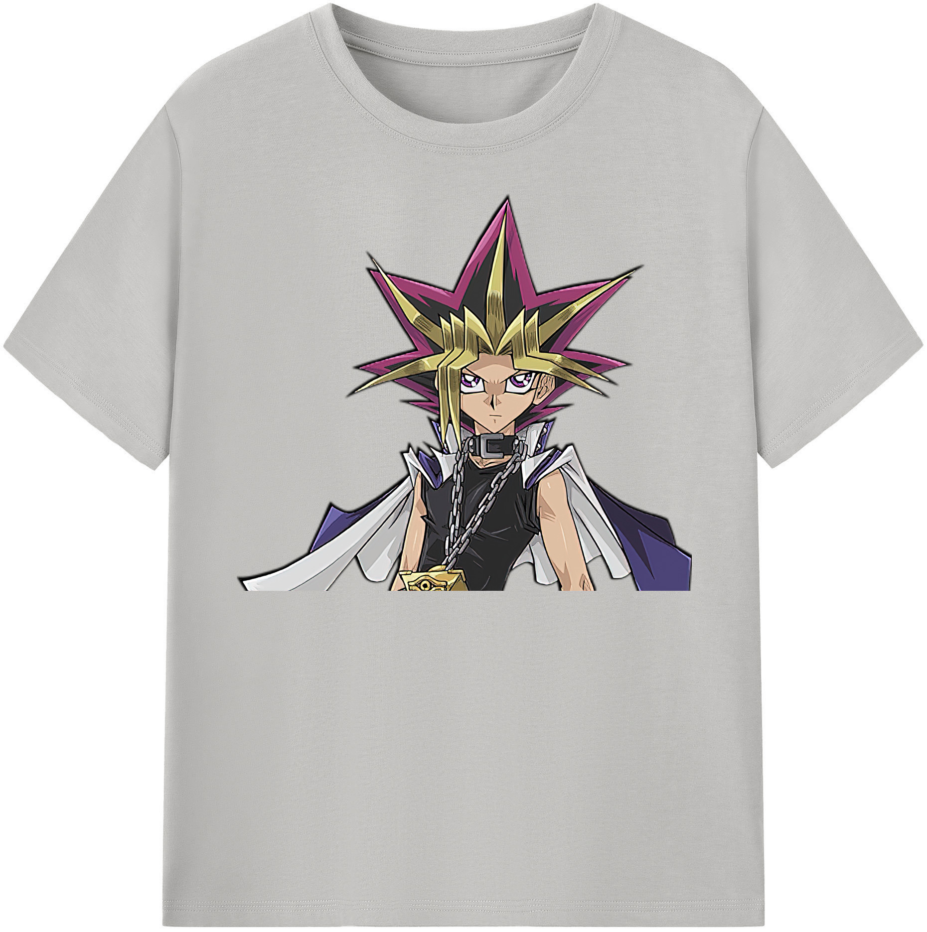 （画像用） 遊☆戯☆王 Yu-Gi-Oh! レディースカジュアルプリントTシャツ（綿100％）