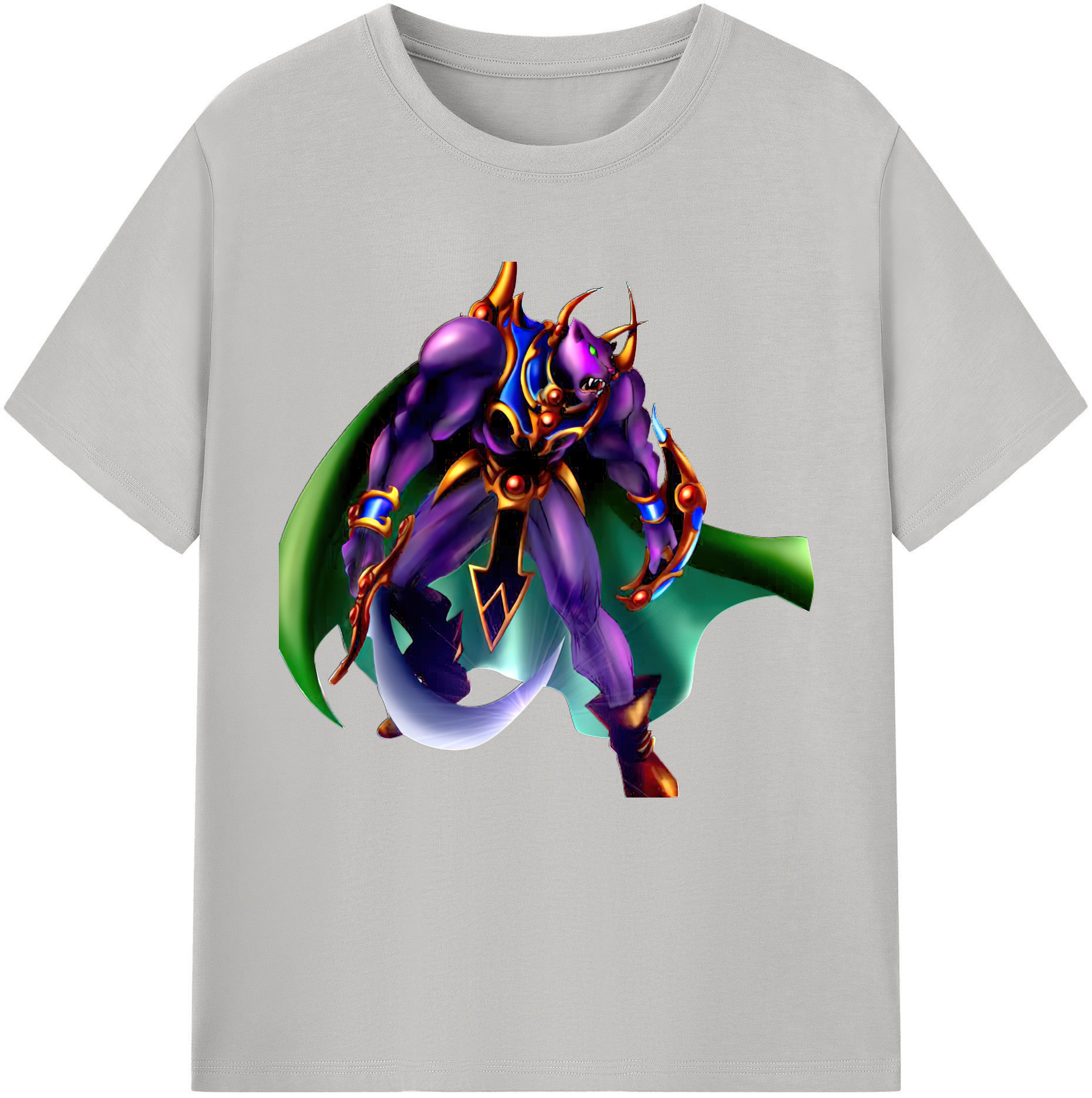 （画像用） 遊☆戯☆王 Yu-Gi-Oh! レディースカジュアルプリントTシャツ（綿100％）