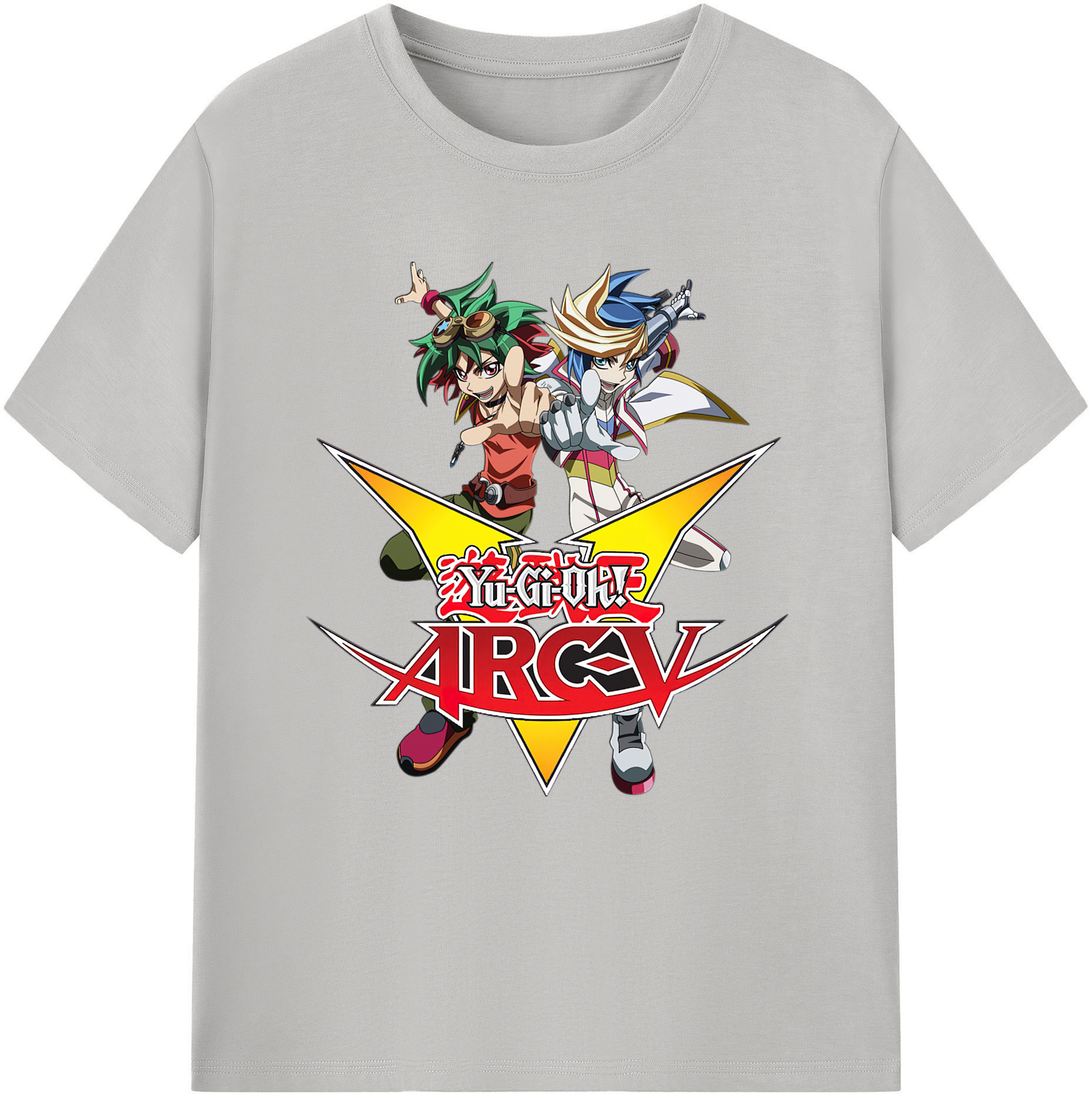 （画像用） 遊☆戯☆王 Yu-Gi-Oh! レディースカジュアルプリントTシャツ（綿100％）