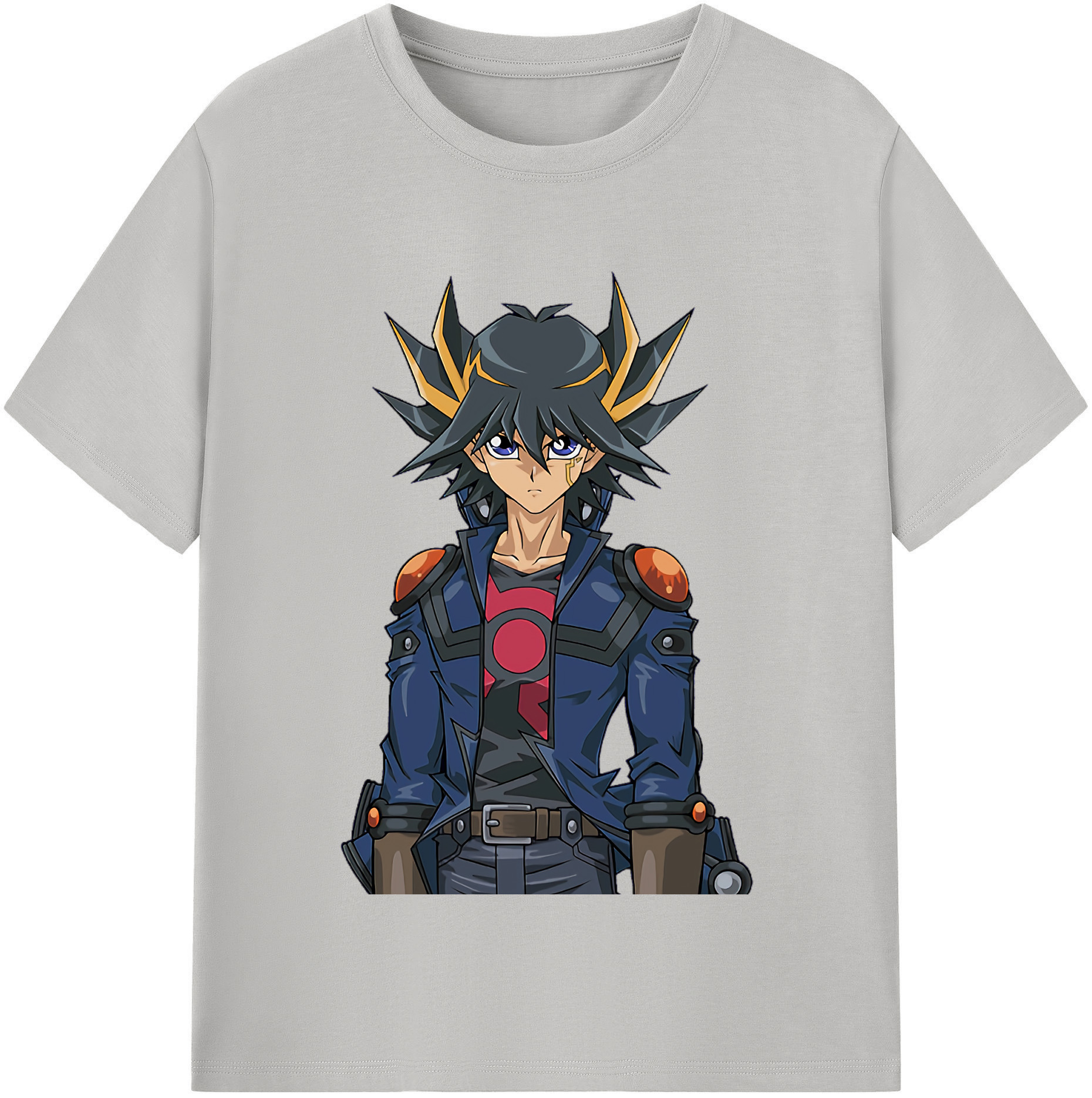 （画像用） 遊☆戯☆王 Yu-Gi-Oh! レディースカジュアルプリントTシャツ（綿100％）