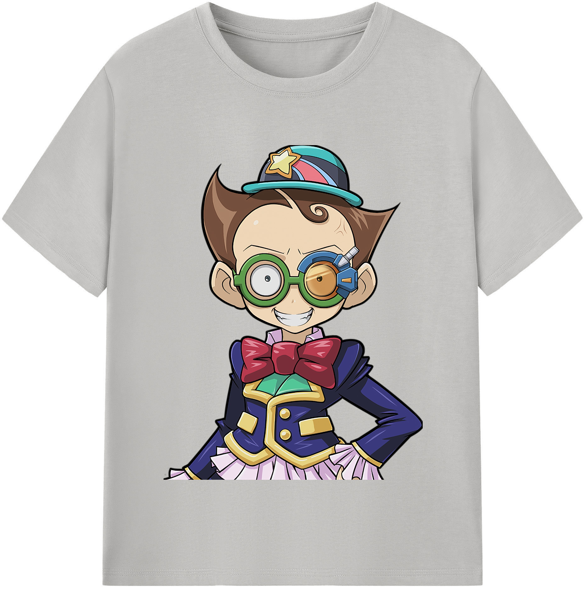 （画像用） 遊☆戯☆王 Yu-Gi-Oh! レディースカジュアルプリントTシャツ（綿100％）
