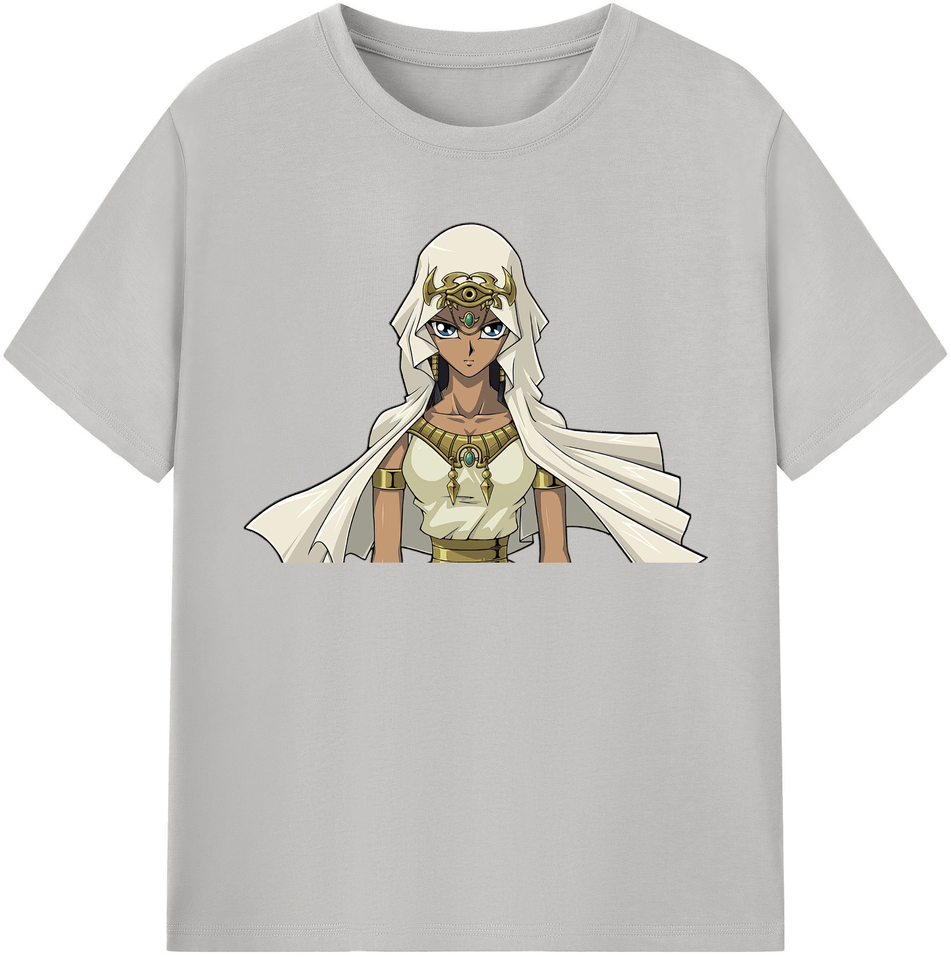 （画像用） 遊☆戯☆王 Yu-Gi-Oh! レディースカジュアルプリントTシャツ（綿100％）
