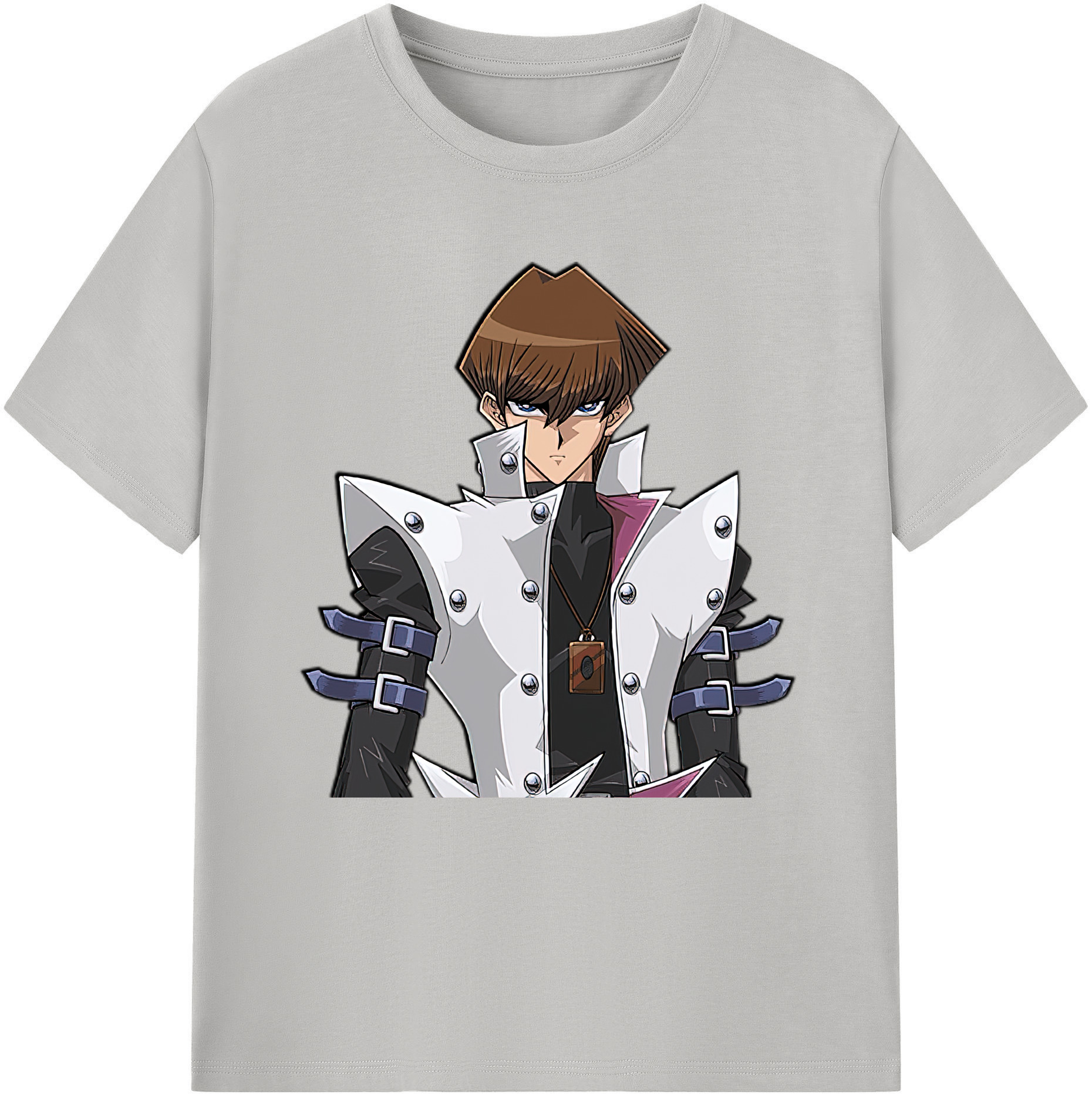 （画像用） 遊☆戯☆王 Yu-Gi-Oh! レディースカジュアルプリントTシャツ（綿100％）