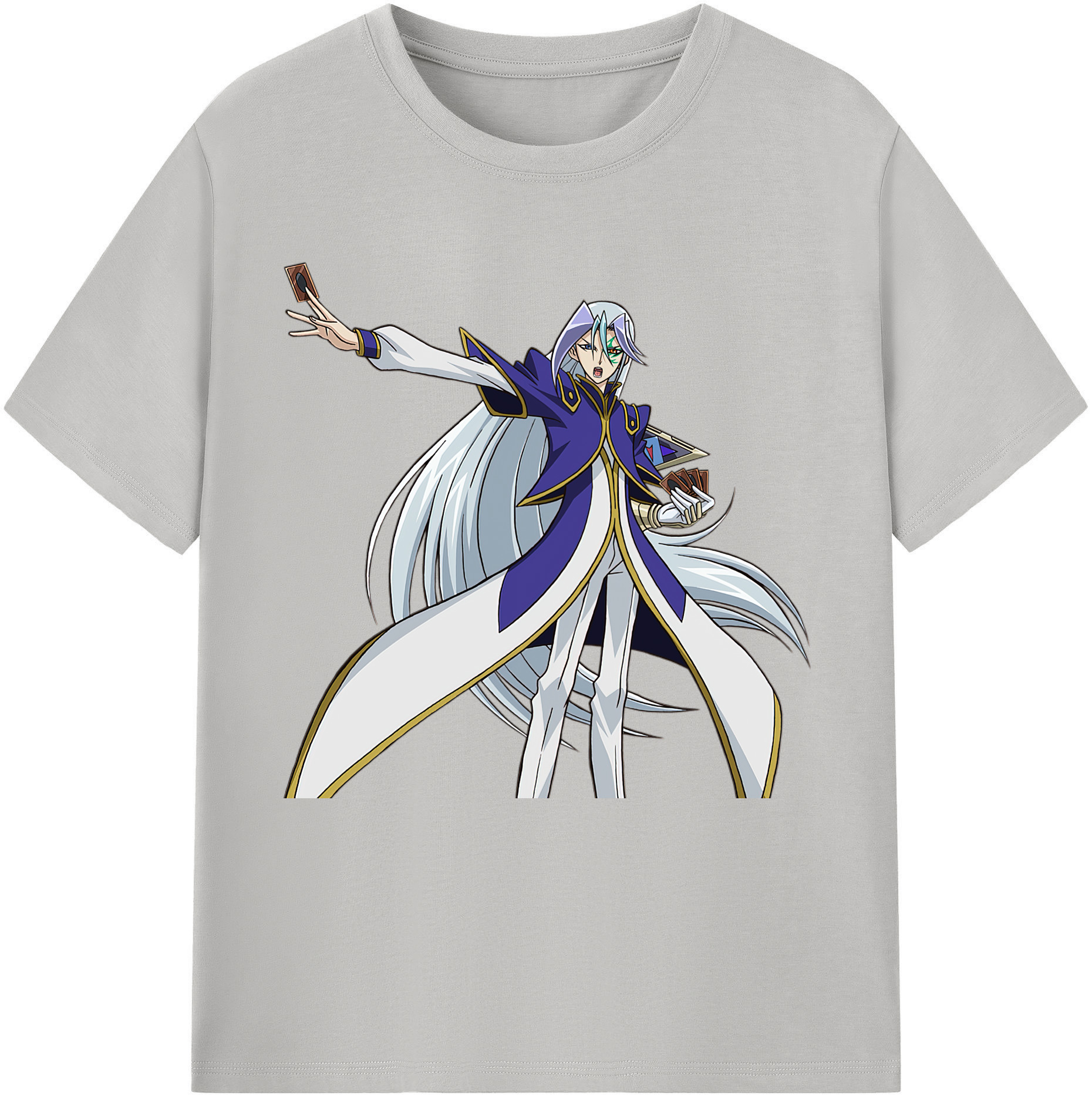 （画像用） 遊☆戯☆王 Yu-Gi-Oh! レディースカジュアルプリントTシャツ（綿100％）