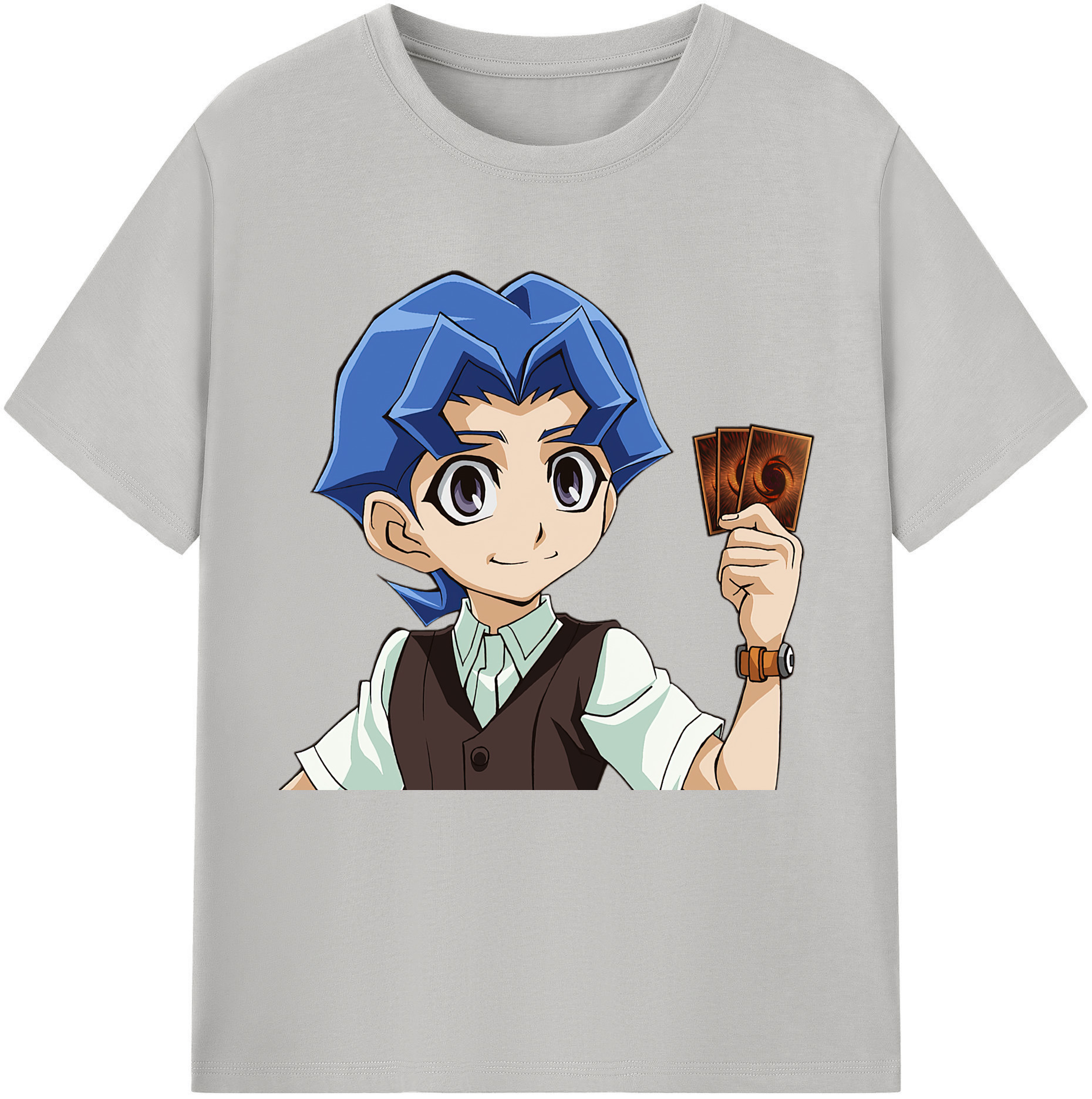 （画像用） 遊☆戯☆王 Yu-Gi-Oh! レディースカジュアルプリントTシャツ（綿100％）