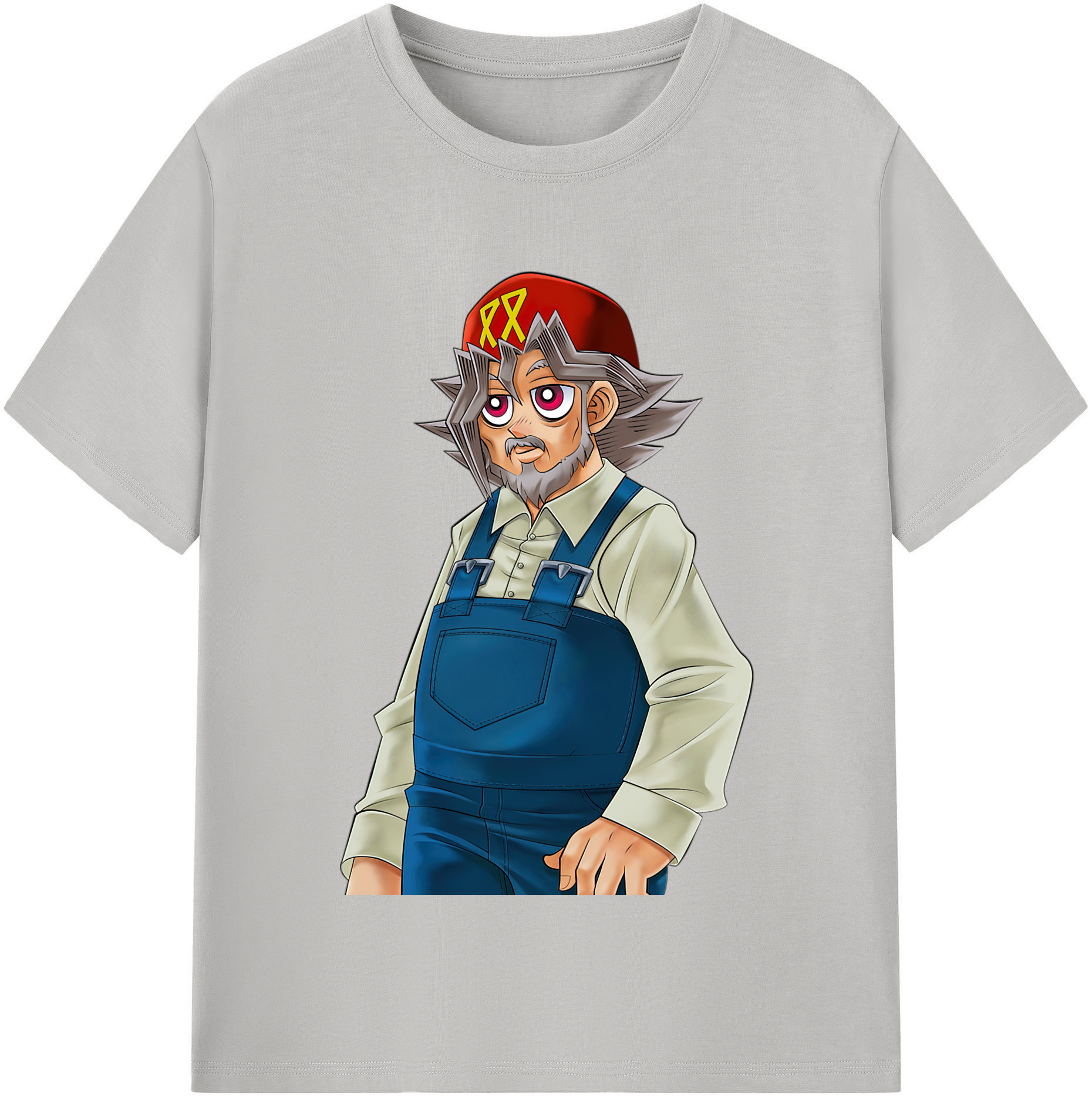 （画像用） 遊☆戯☆王 Yu-Gi-Oh! レディースカジュアルプリントTシャツ（綿100％）
