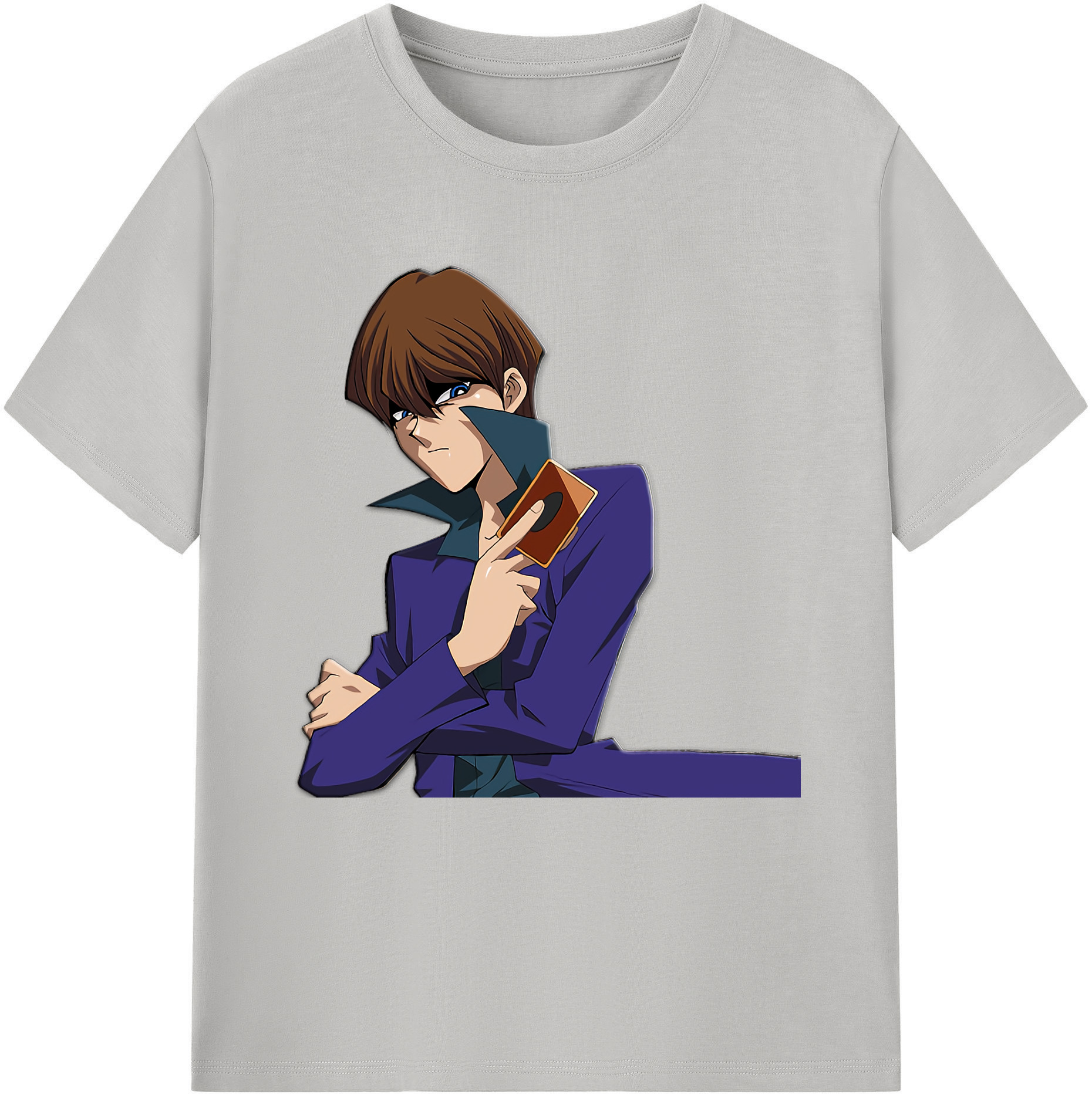 （画像用） 遊☆戯☆王 Yu-Gi-Oh! レディースカジュアルプリントTシャツ（綿100％）