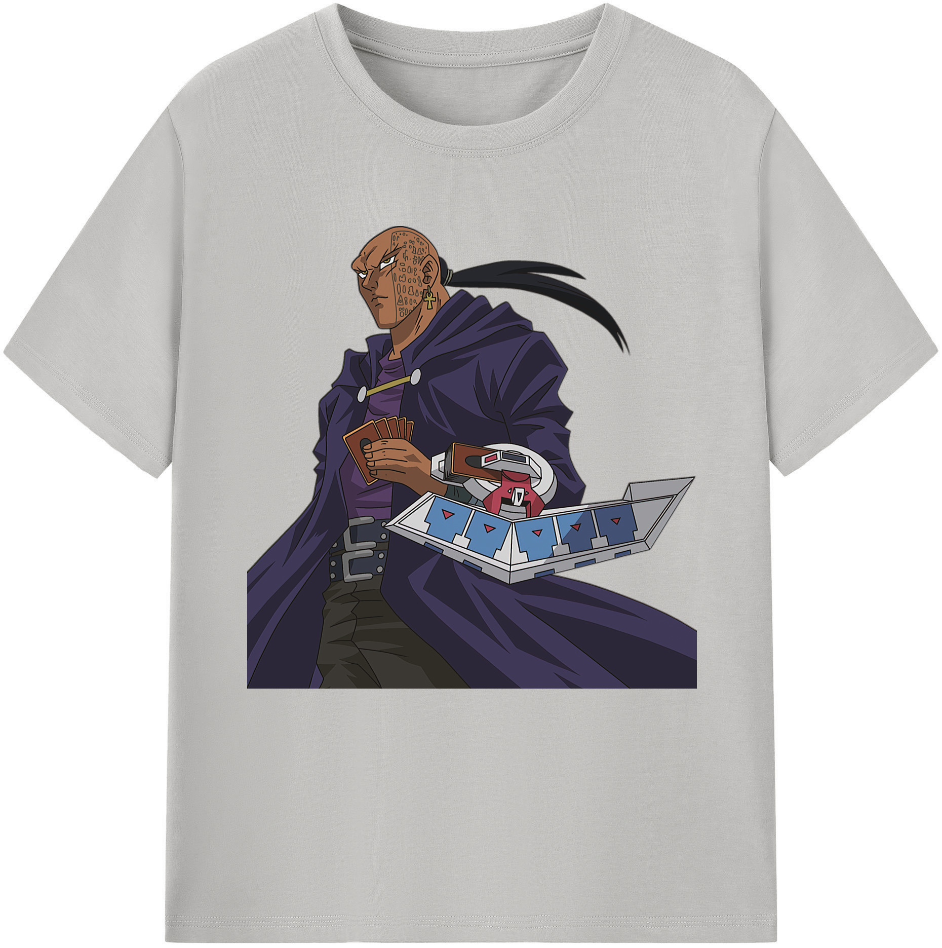（画像用） 遊☆戯☆王 Yu-Gi-Oh! レディースカジュアルプリントTシャツ（綿100％）