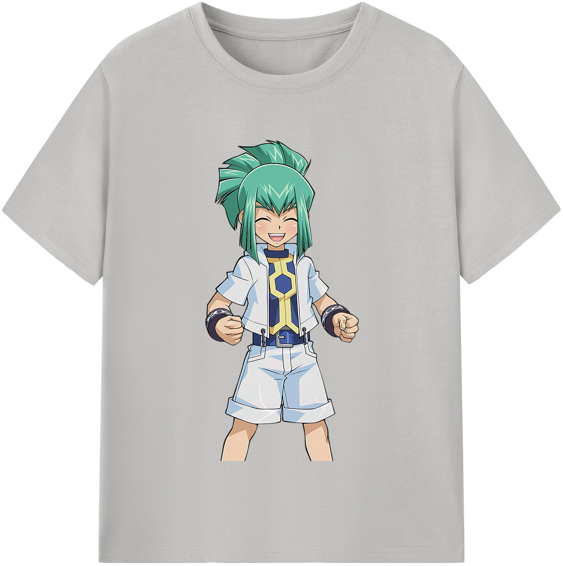 （画像用） 遊☆戯☆王 Yu-Gi-Oh! レディースカジュアルプリントTシャツ（綿100％）