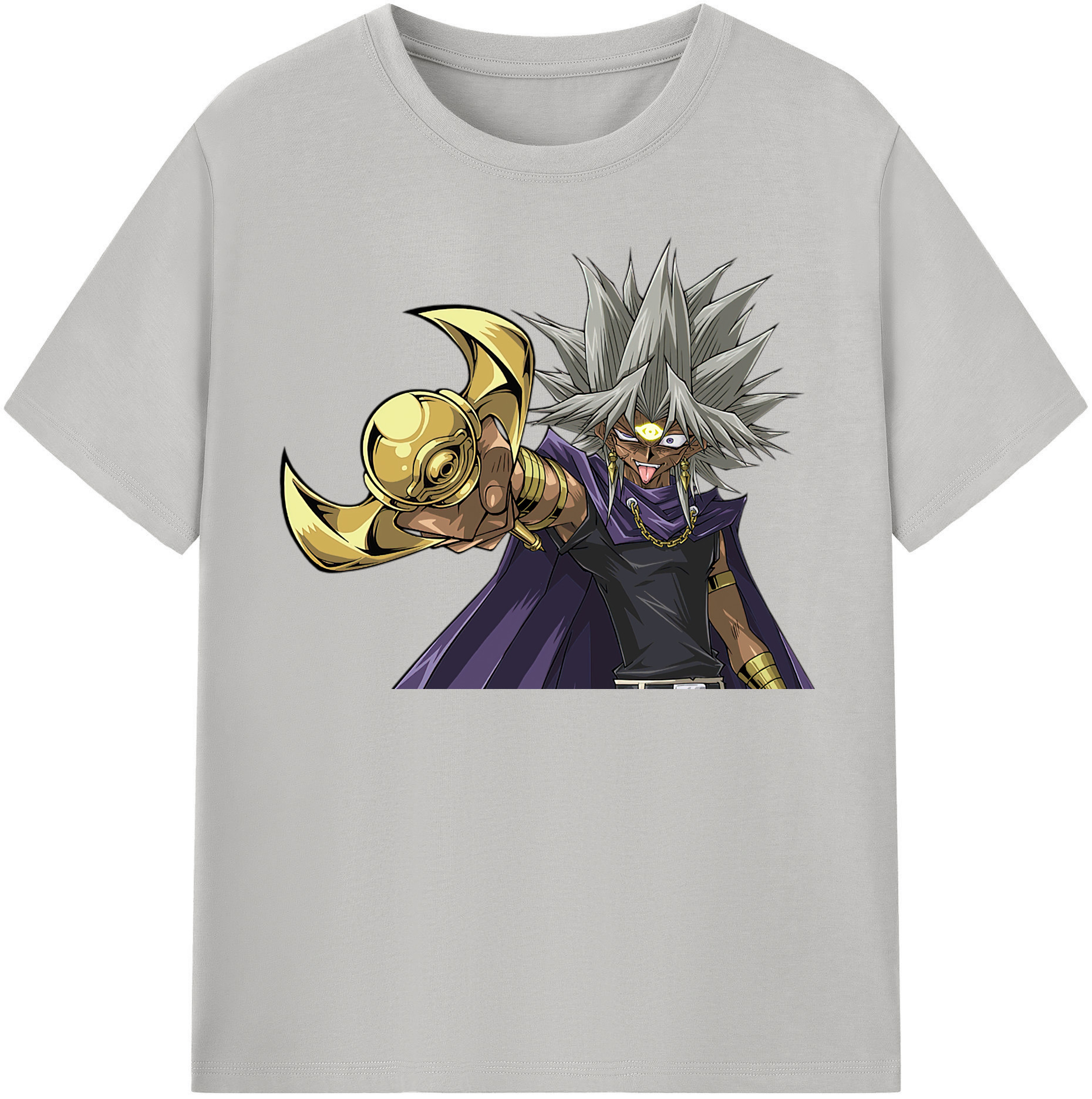 （画像用） 遊☆戯☆王 Yu-Gi-Oh! レディースカジュアルプリントTシャツ（綿100％）