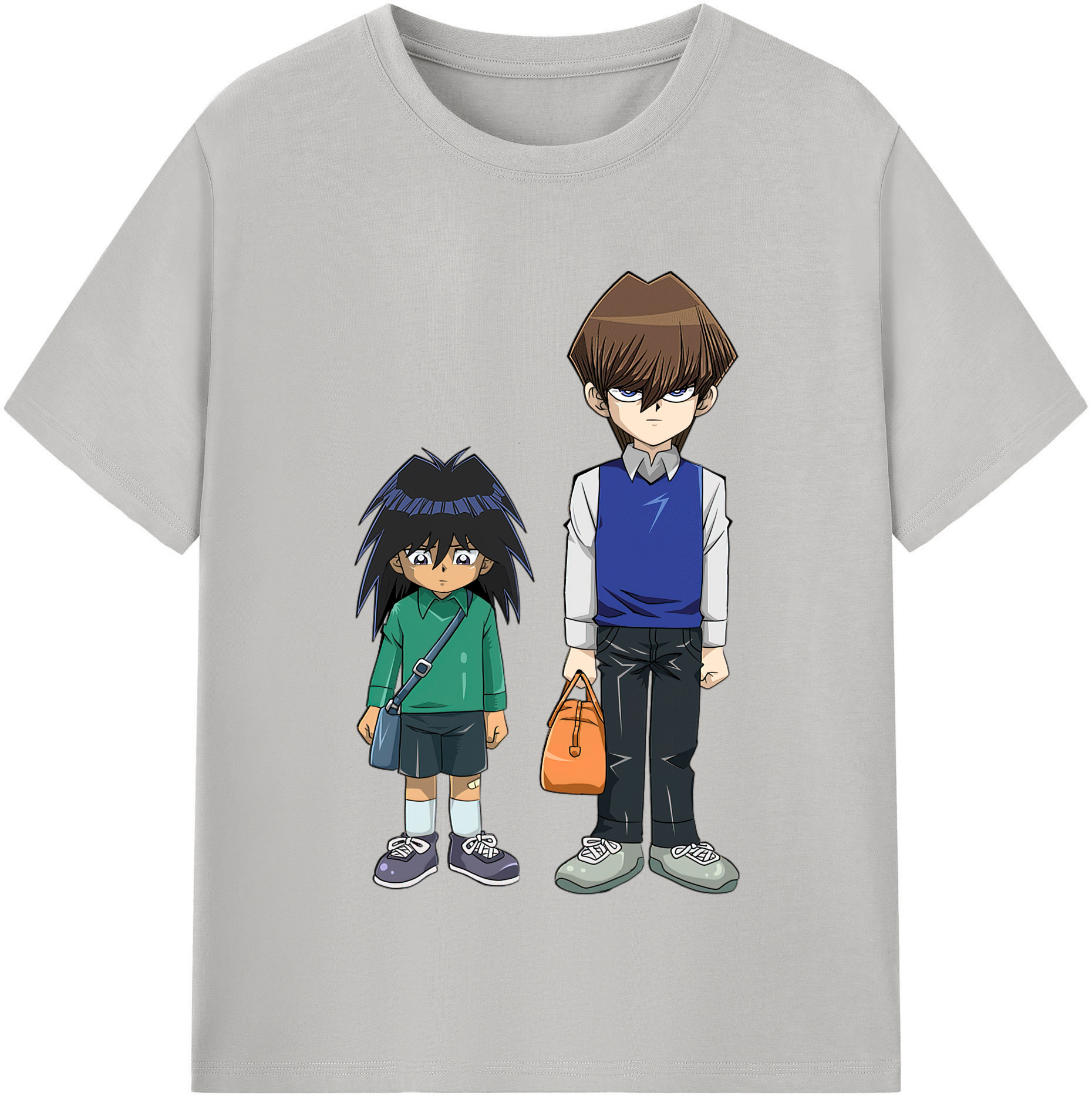 （画像用） 遊☆戯☆王 Yu-Gi-Oh! レディースカジュアルプリントTシャツ（綿100％）